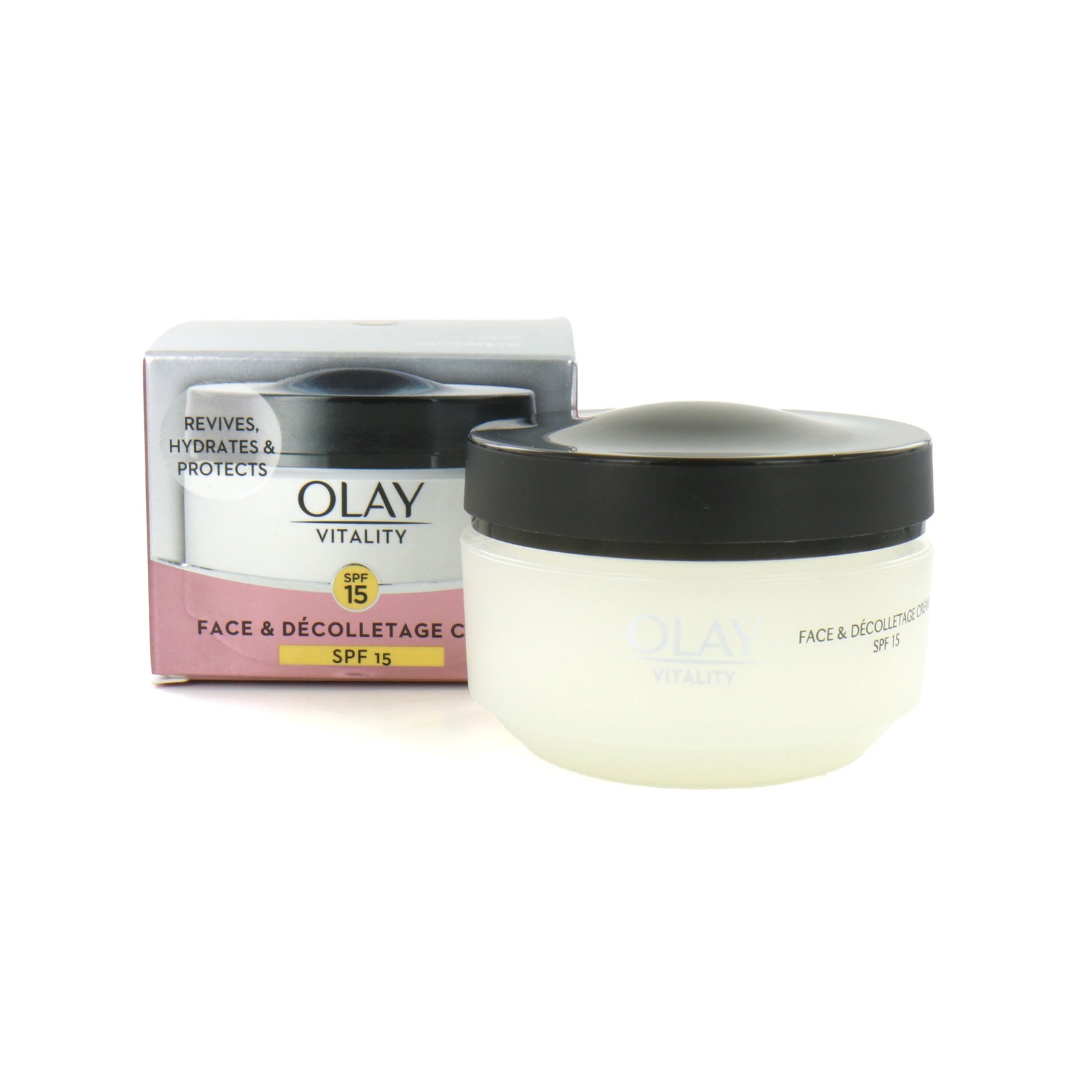 Olay Vitality Face & Décolletage Dagcrème - 50 ml