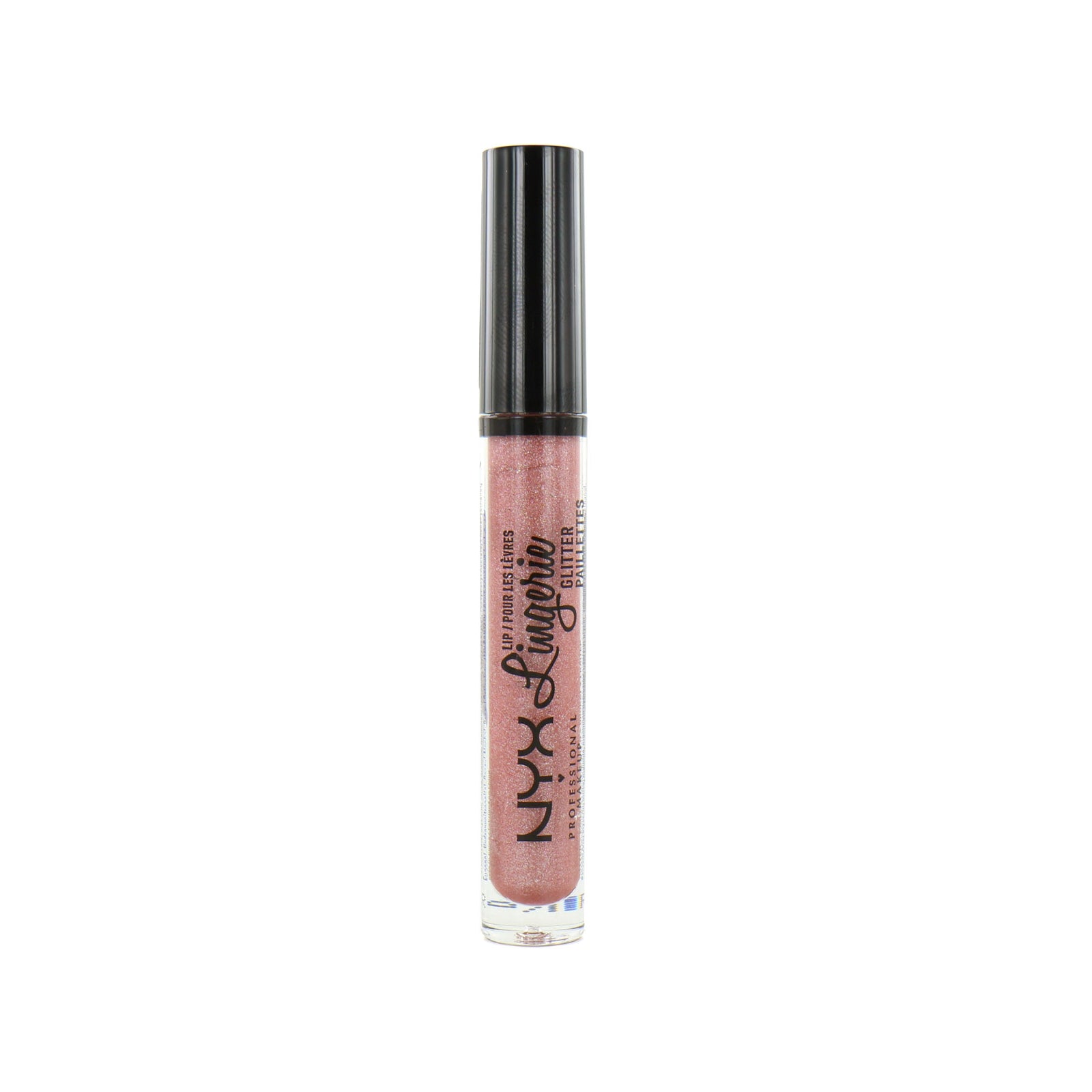 NYX Lip Lingerie Glitter Liquid Lipstick - Honeymoon