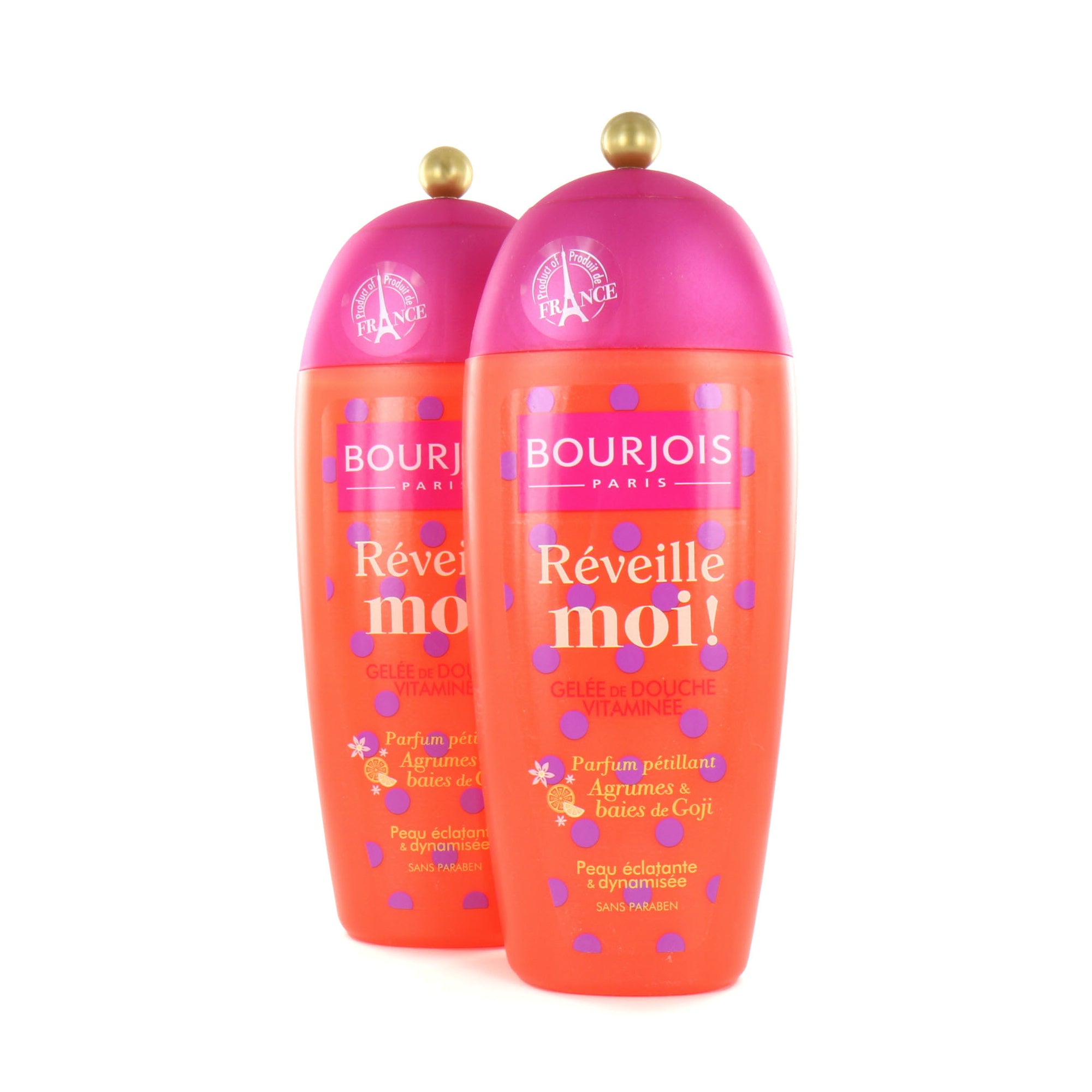 Bourjois Réveille Moi! Douchegel - 2 x 250 ml (2 stuks)