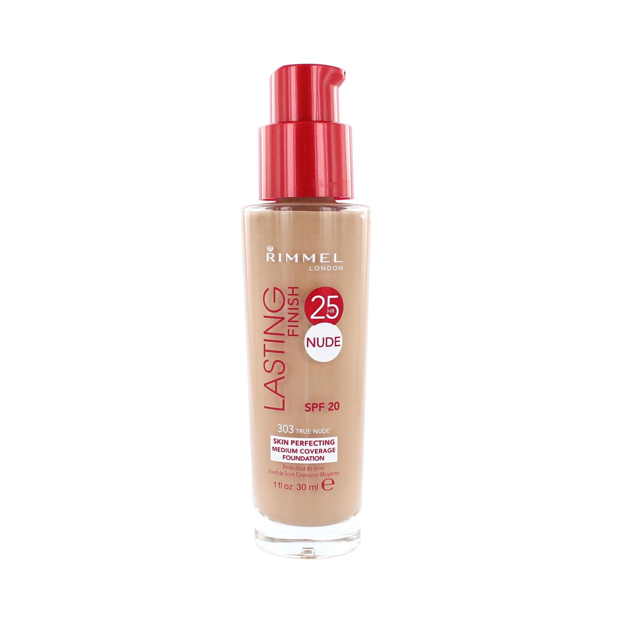 Rimmel Lasting Finish 25 HR Nude Foundation - 303 True Nude