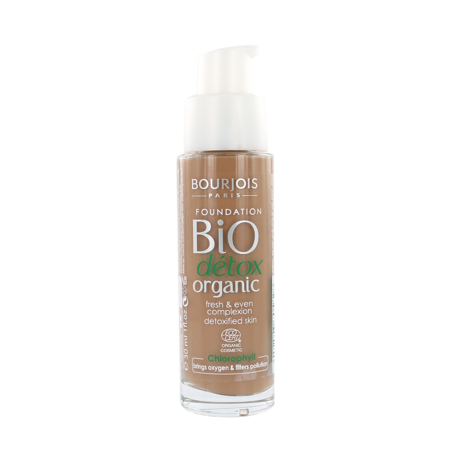 Bourjois Bio Détox Organic Foundation - 58 Dark Bronze