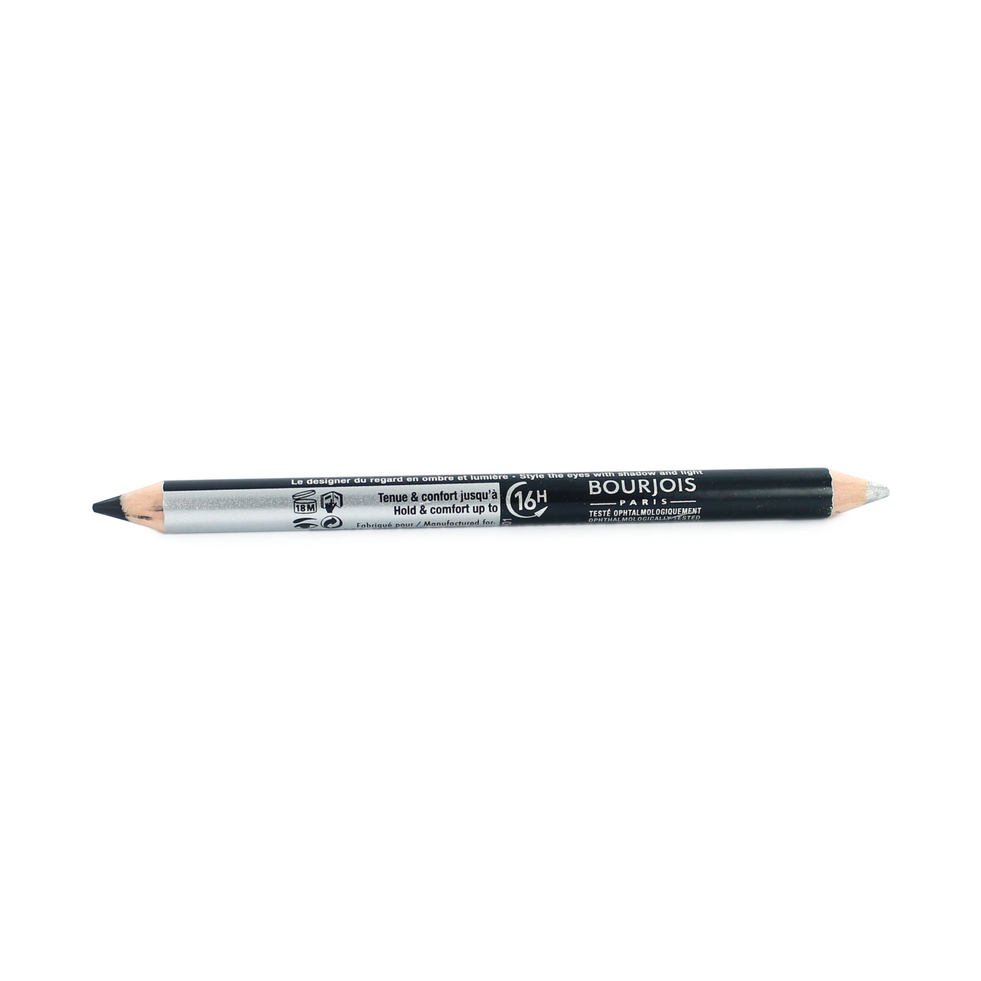 Bourjois Khol & Contour Shadow & Light Oogpotlood - 16 Ebene & Argent