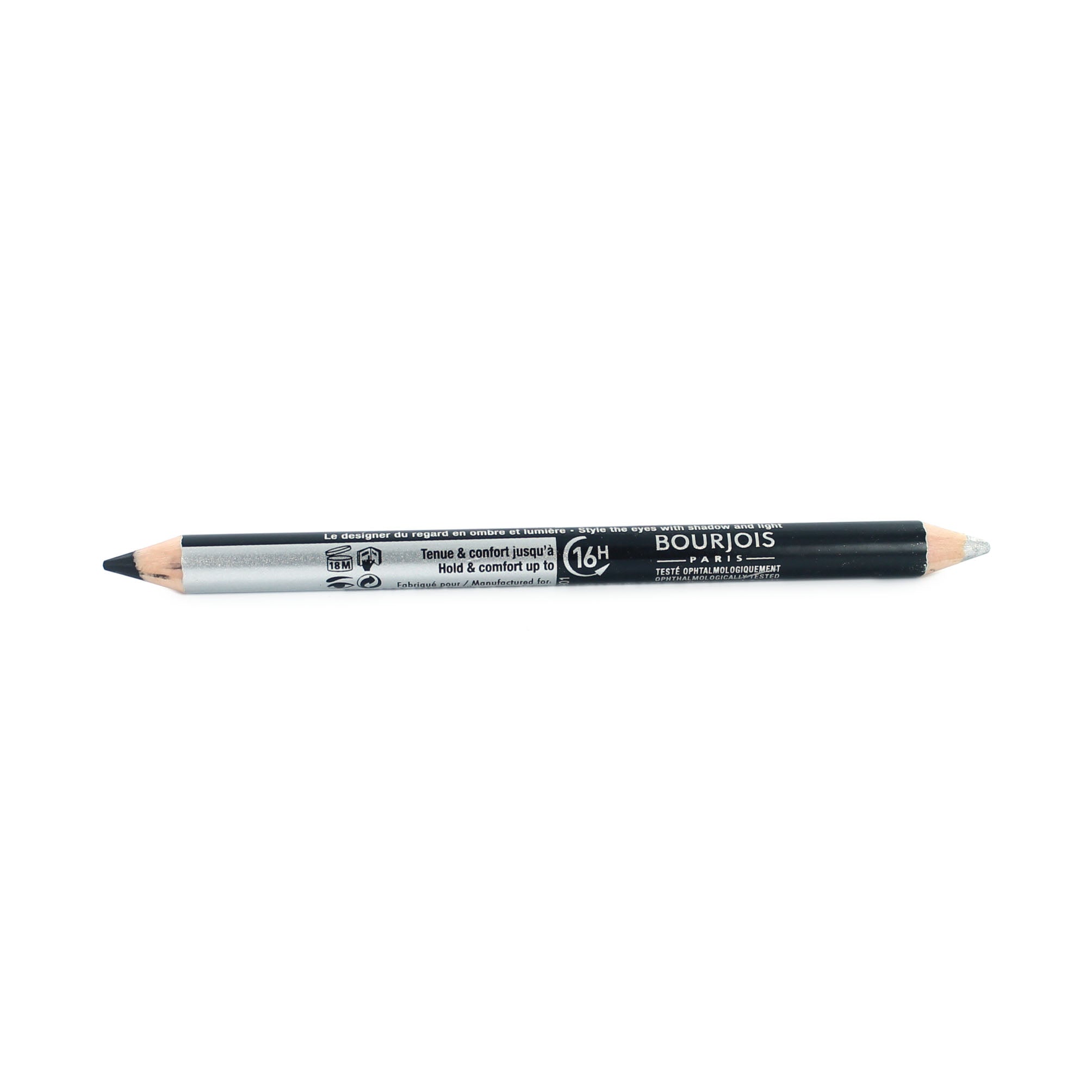 Bourjois Khol & Contour Shadow & Light Oogpotlood - 16 Ebene & Argent
