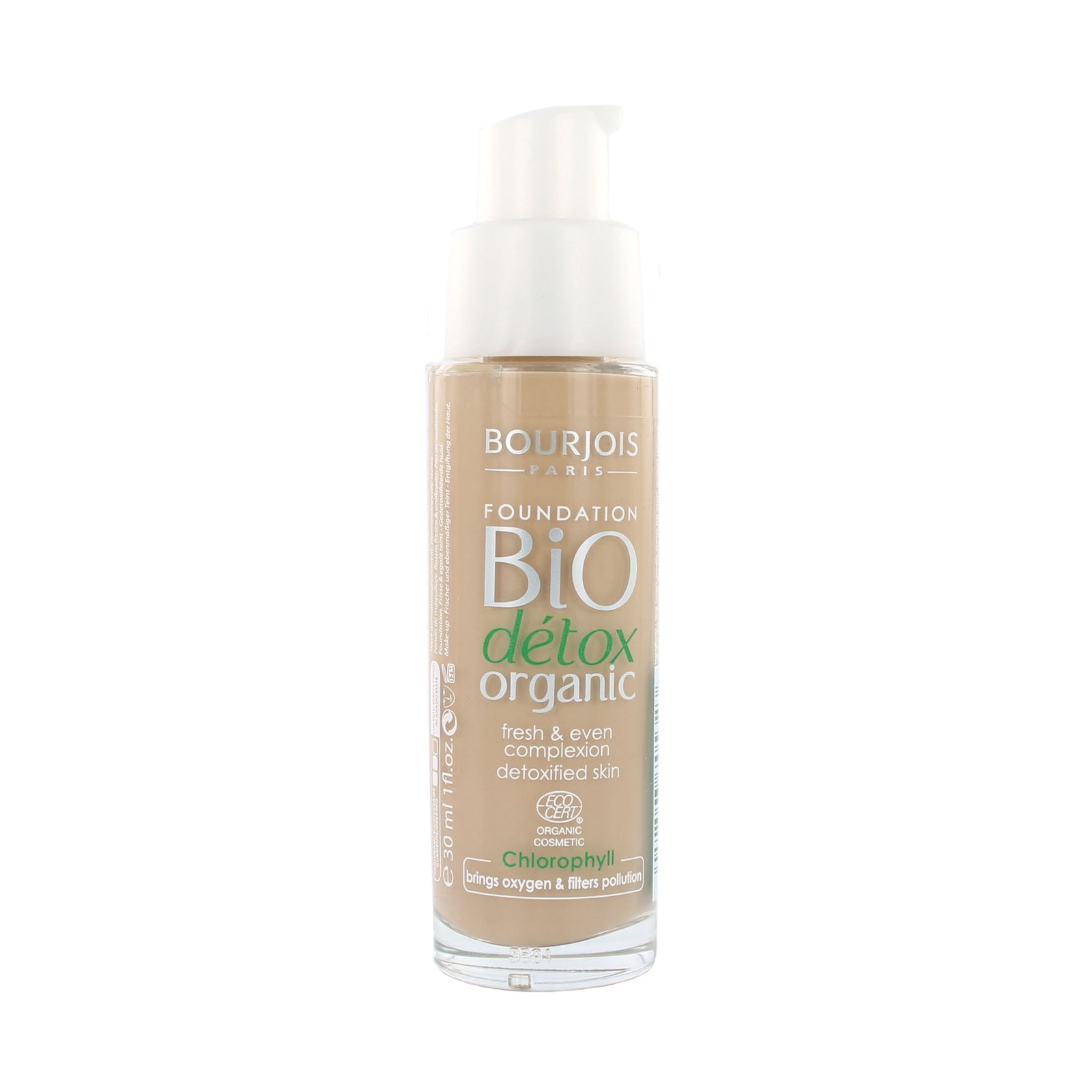 Bourjois Bio Détox Organic Foundation - 53 Light Beige
