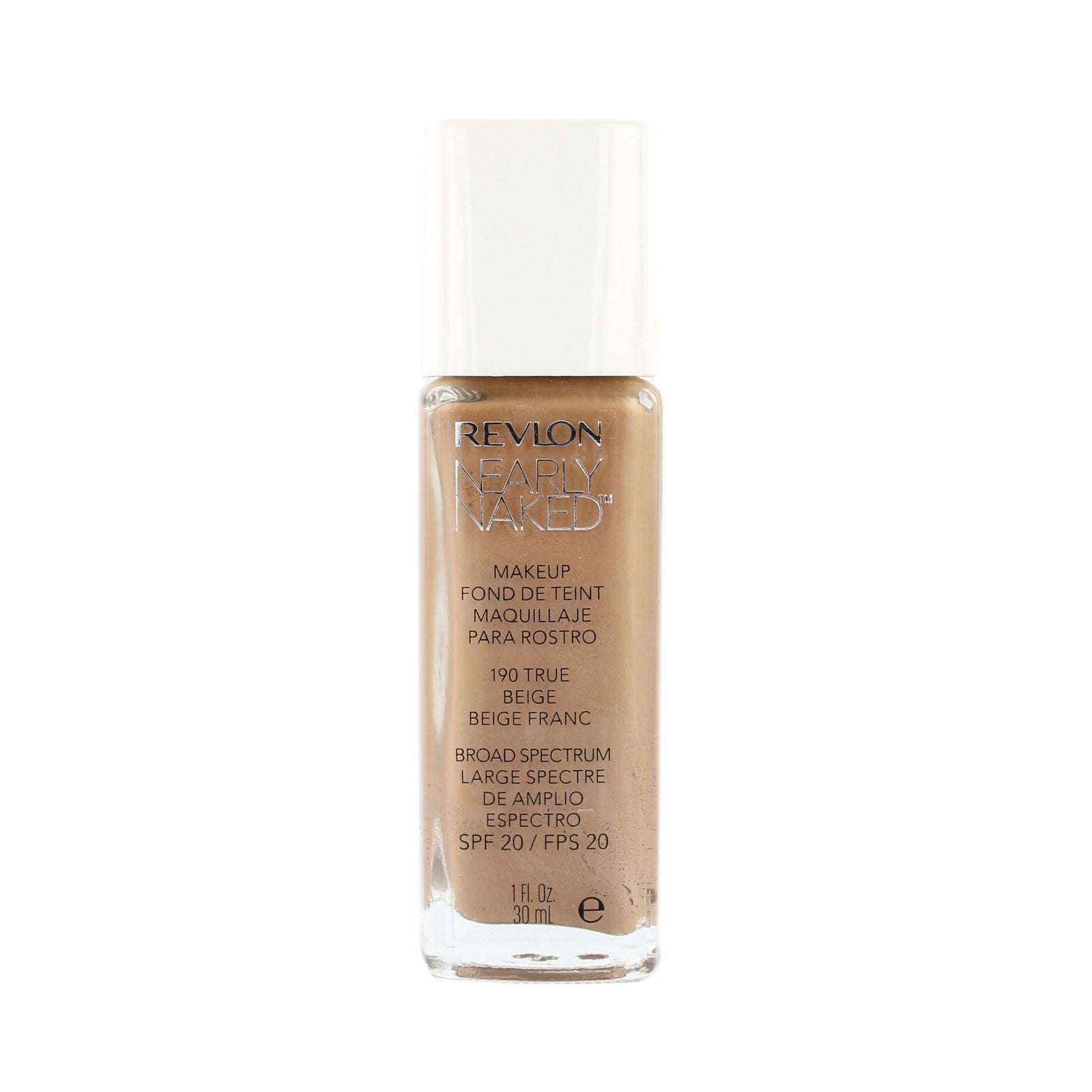 Revlon Nearly Naked Foundation - 190 True Beige