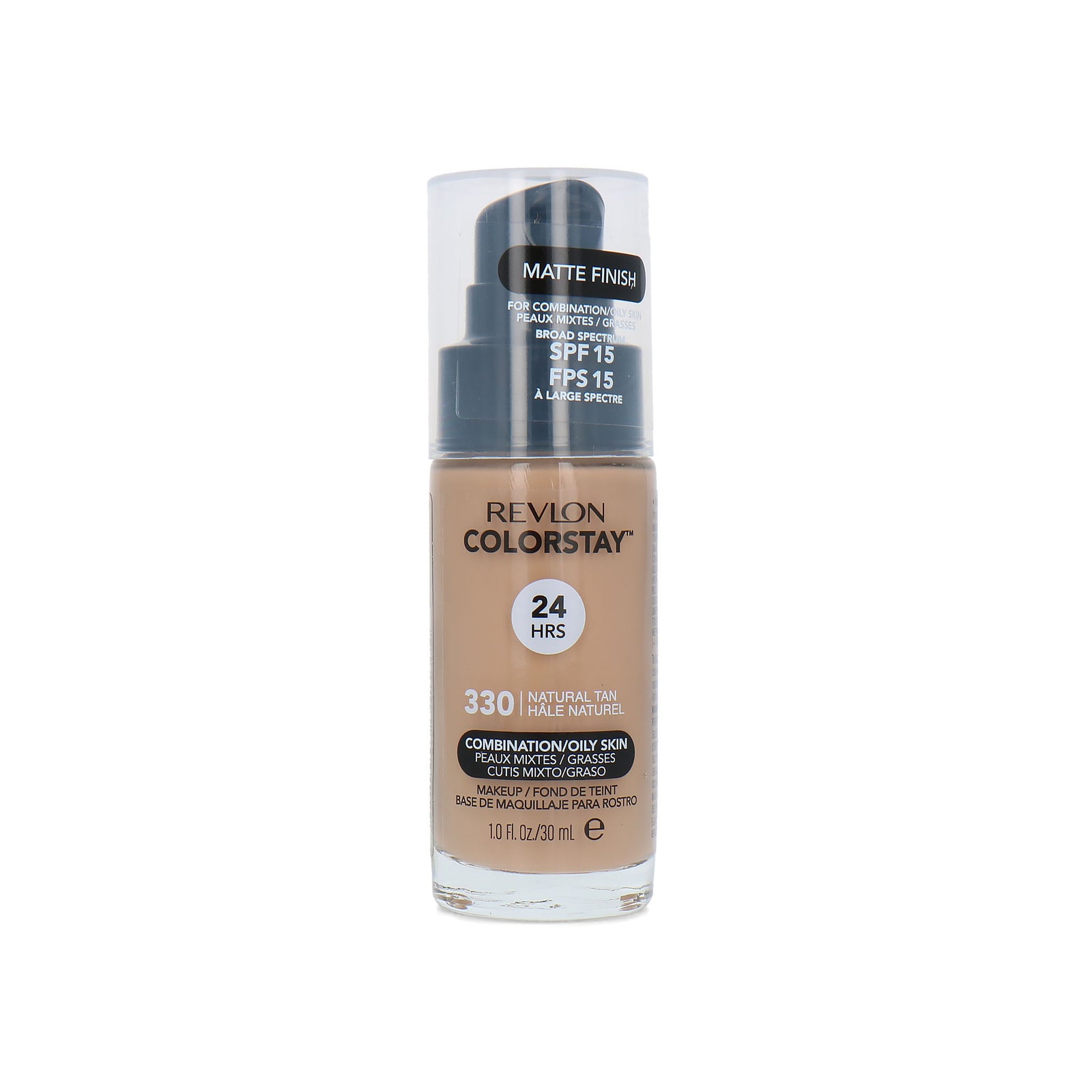 Revlon Colorstay Foundation With Pump - 330 Natural Tan (Oily Skin)
