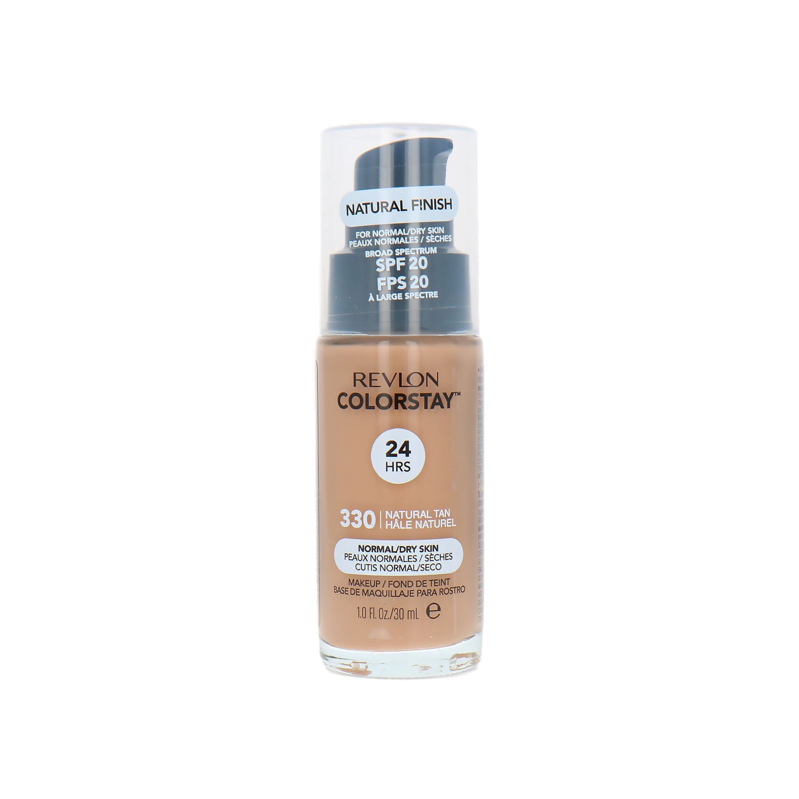 Revlon Colorstay Foundation With Pump - 330 Natural Tan (Dry Skin)