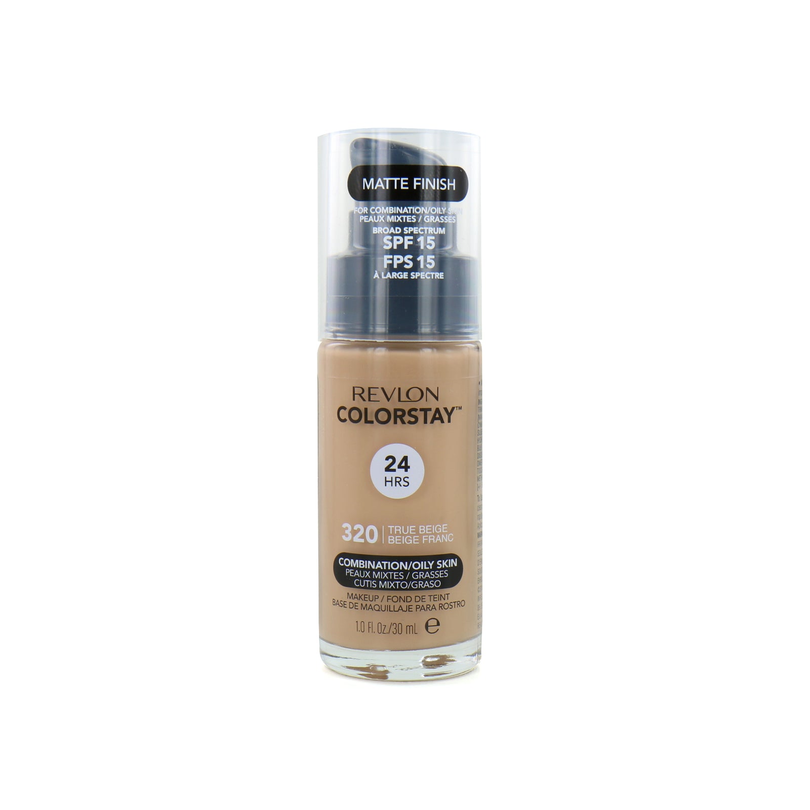 Revlon Colorstay Matte Finish Foundation With Pump - 320 True Beige (Oily Skin)