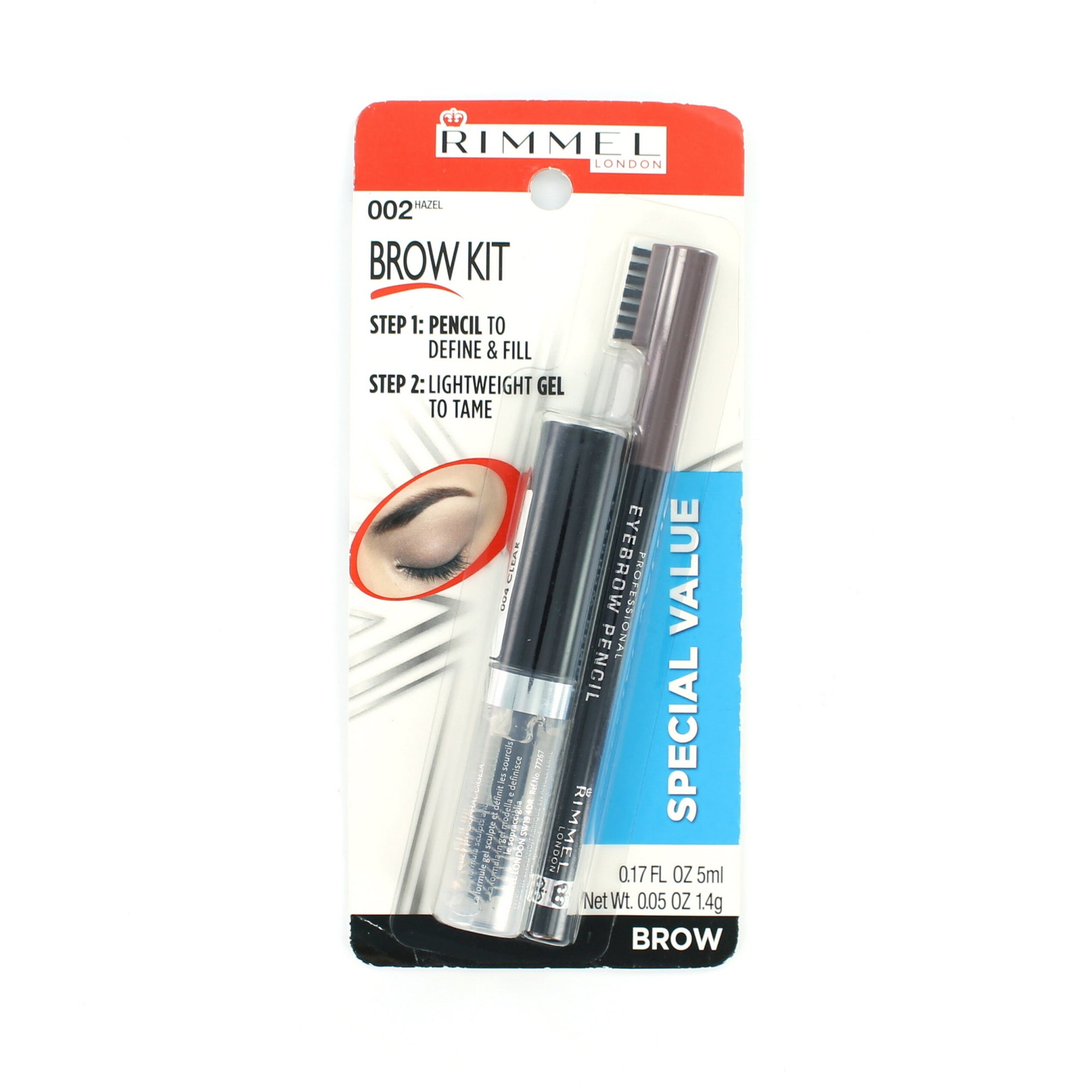 Rimmel Brow Kit - 002 Hazel