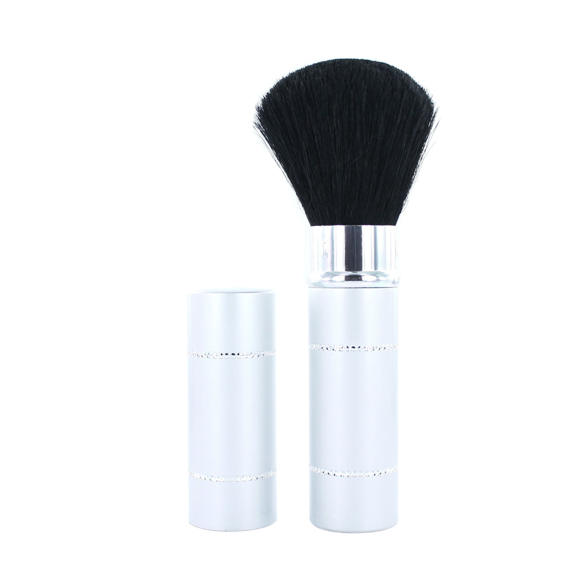 Royal Retractable Powder Brush - Silver