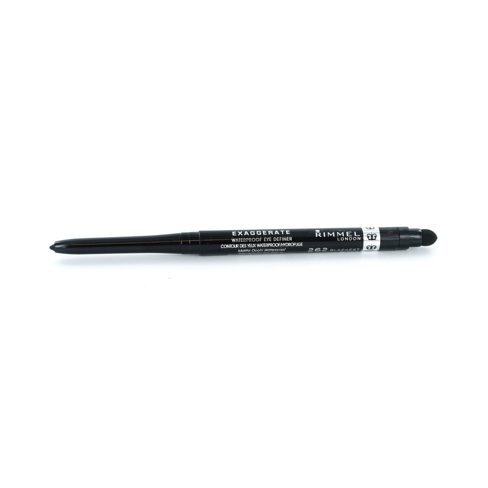 Rimmel Exaggerate Waterproof Eye Definer - 262 Blackest Black