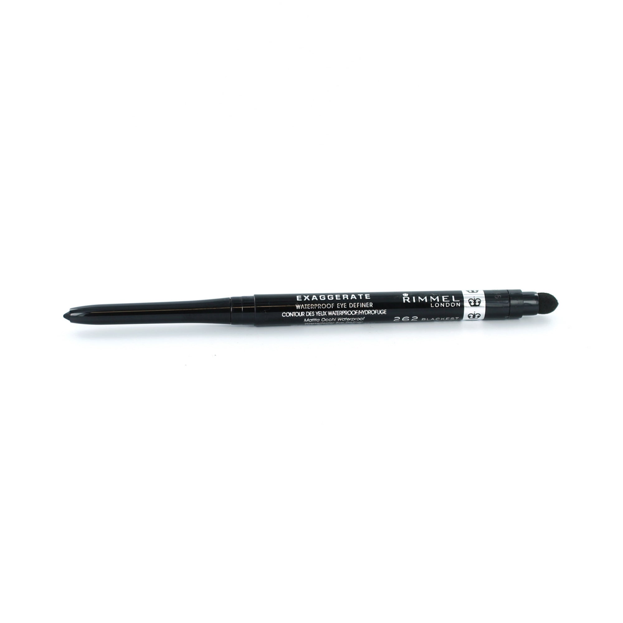 Rimmel Exaggerate Waterproof Eye Definer - 262 Blackest Black