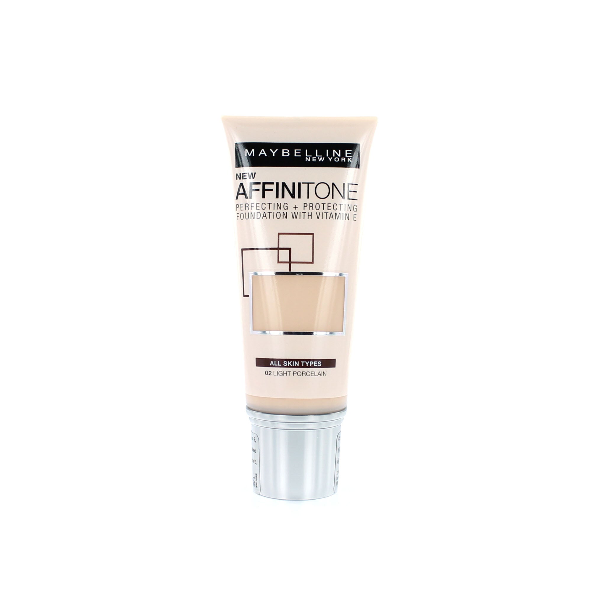 Maybelline Affinitone Foundation - 02 Light Porcelain
