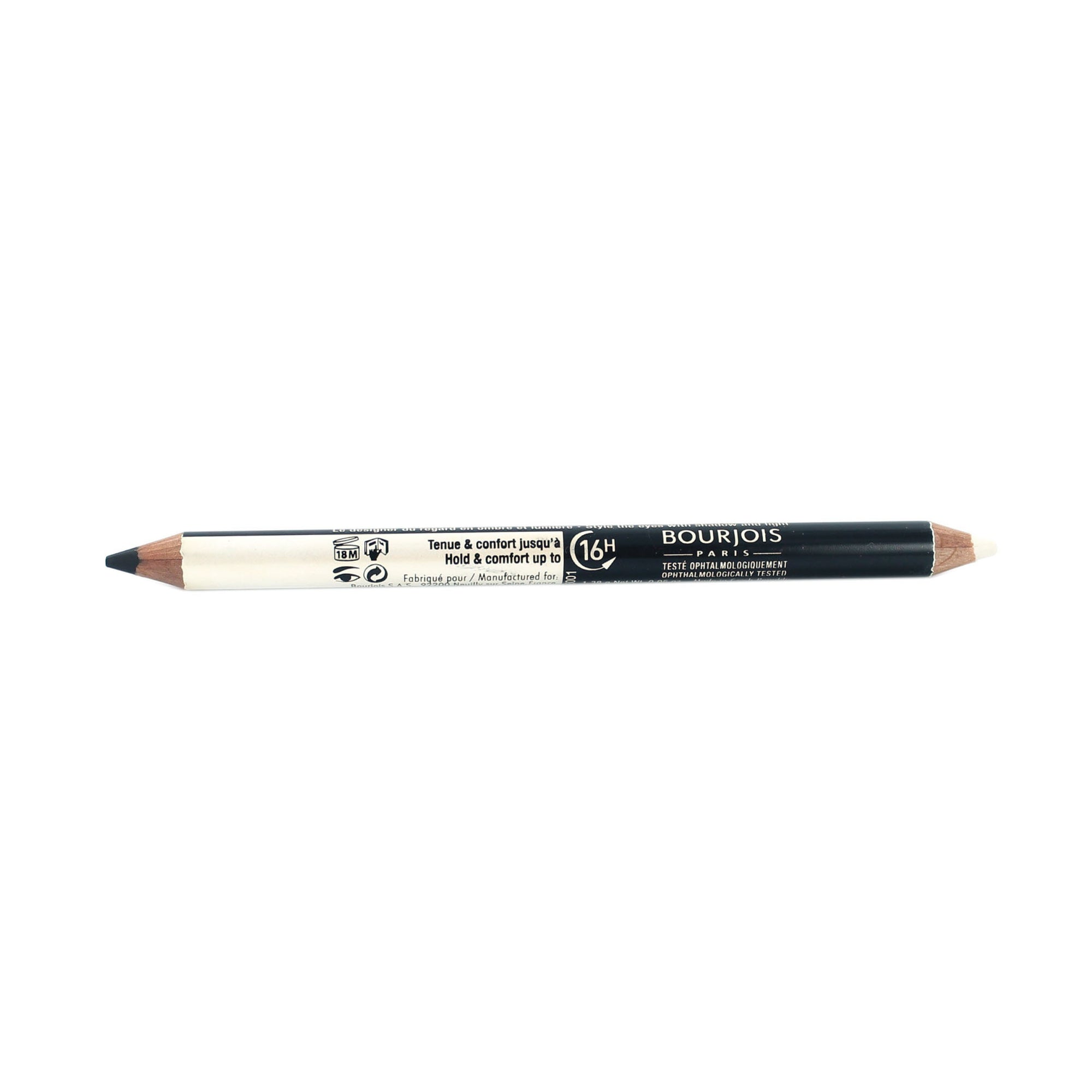 Bourjois Khol & Contour Shadow & Light Oogpotlood - 11 Noir & Neige