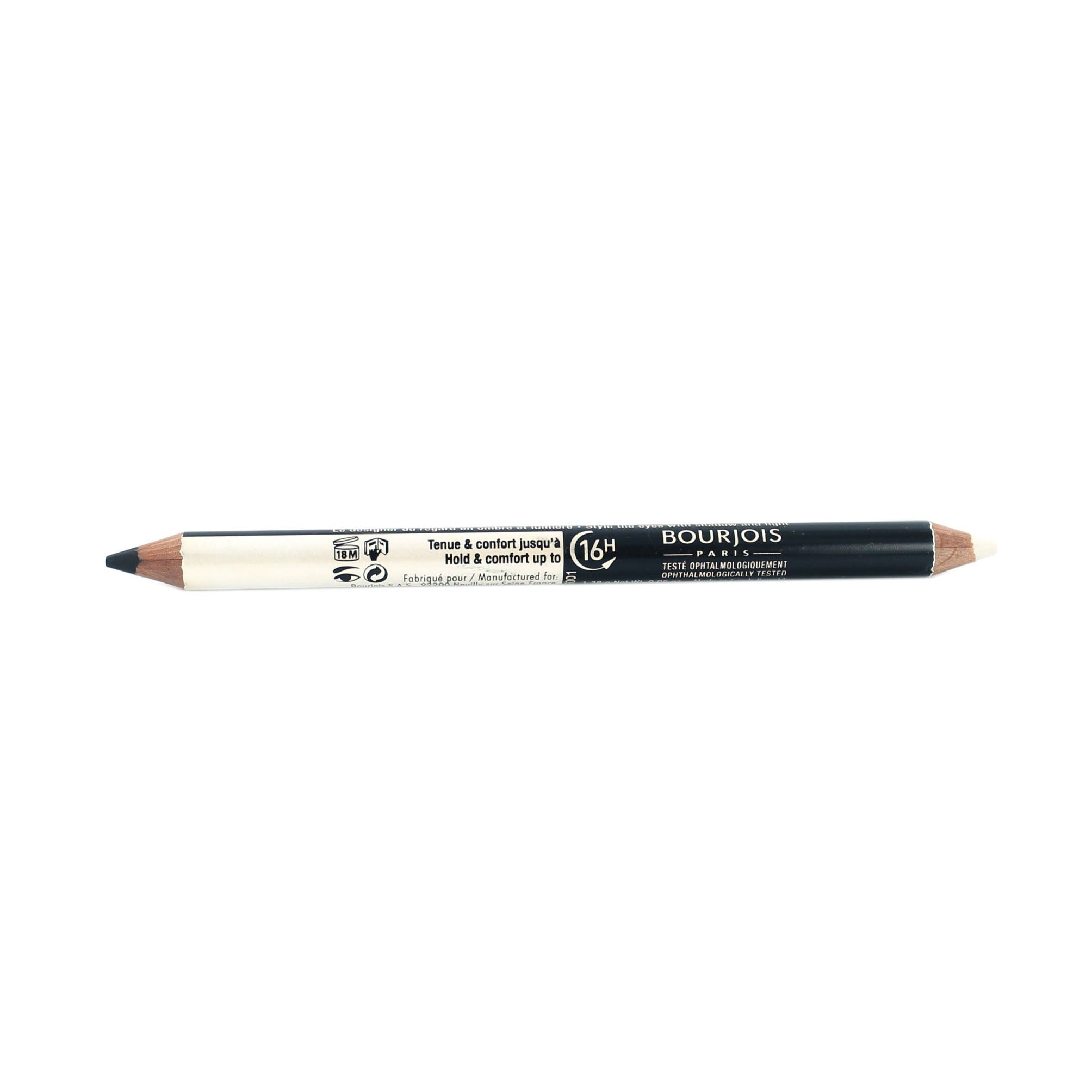 Bourjois Khol & Contour Shadow & Light Oogpotlood - 11 Noir & Neige