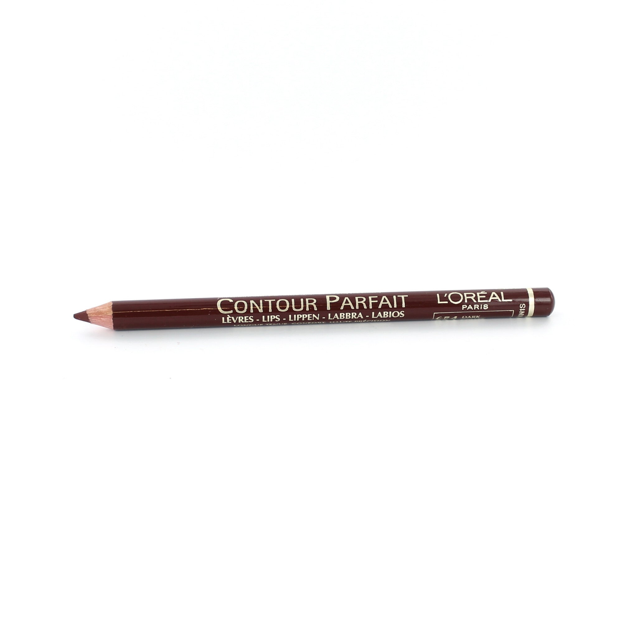 L'Oréal Contour Parfait Lipliner - 654 Dark Coffee