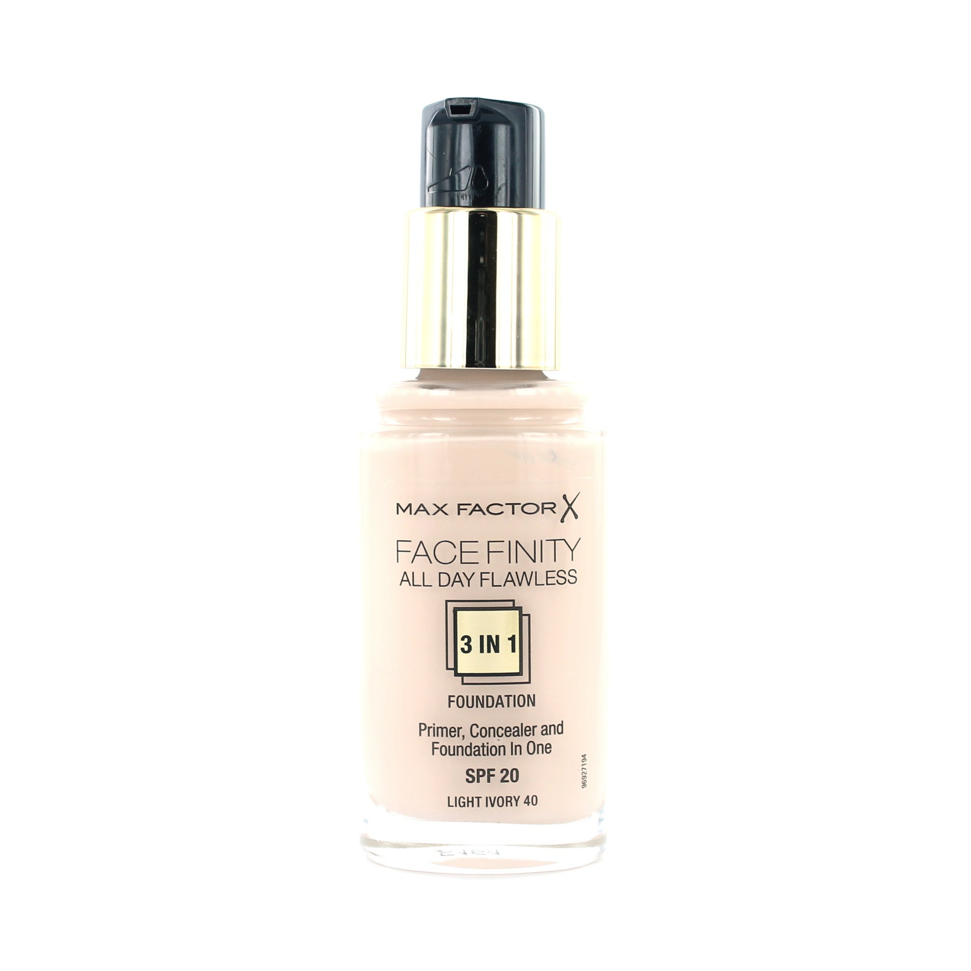 Max Factor Facefinity All Day Flawless 3-in-1 Foundation - 40 Light Ivory