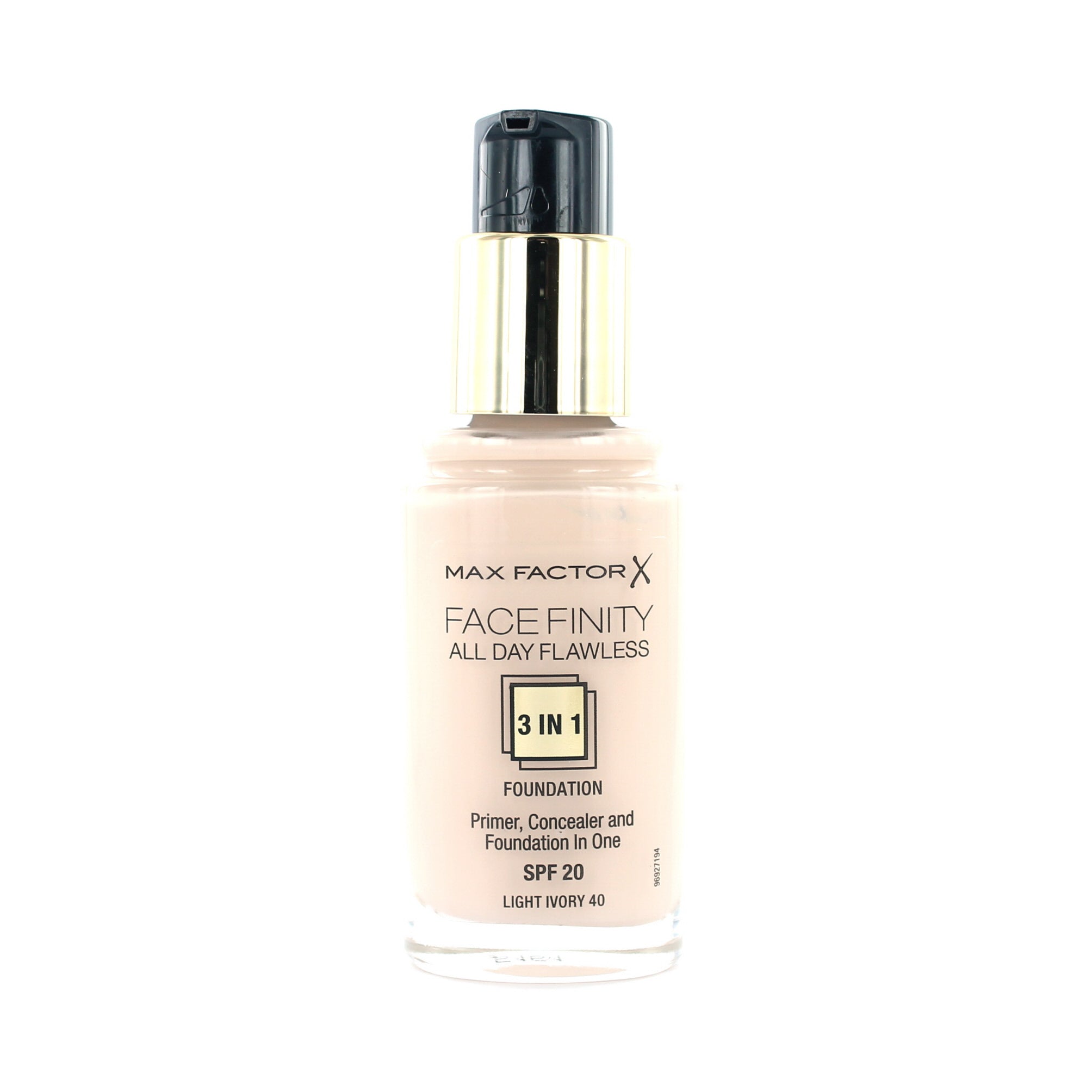 Max Factor Facefinity All Day Flawless 3-in-1 Foundation - 40 Light Ivory