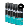 Gillette Shave Gel Original Scent Sensitive - 6 x 200 ml