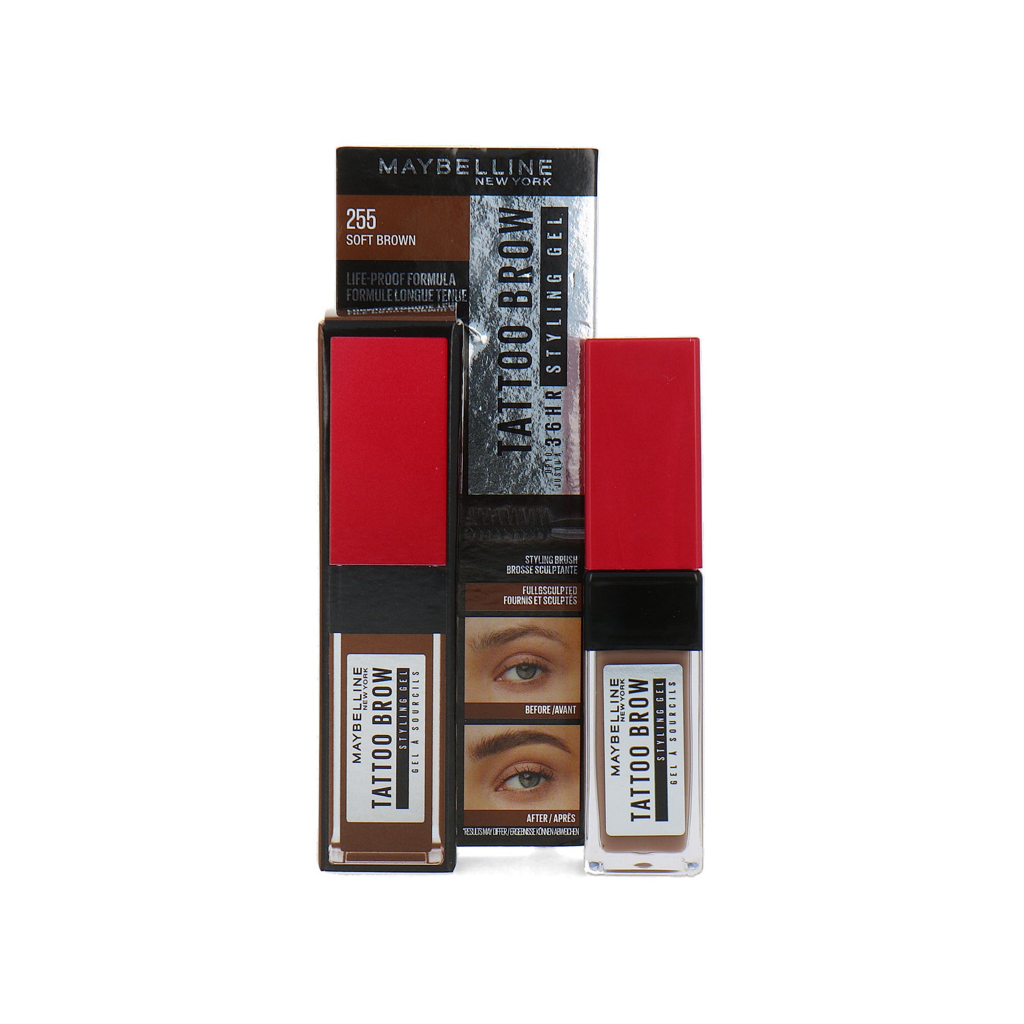 Maybelline Tattoo Brow Styling Gel - 255 Soft Brown