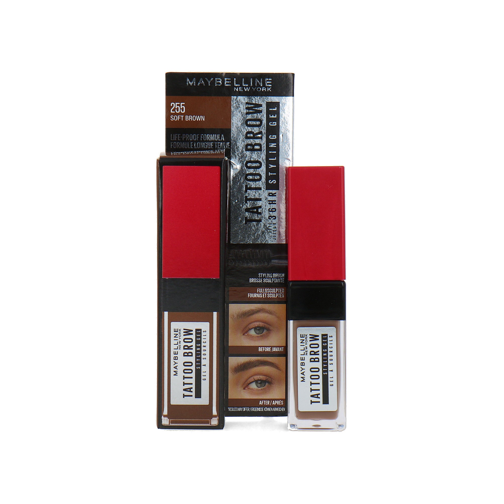 Maybelline Tattoo Brow Styling Gel - 255 Soft Brown