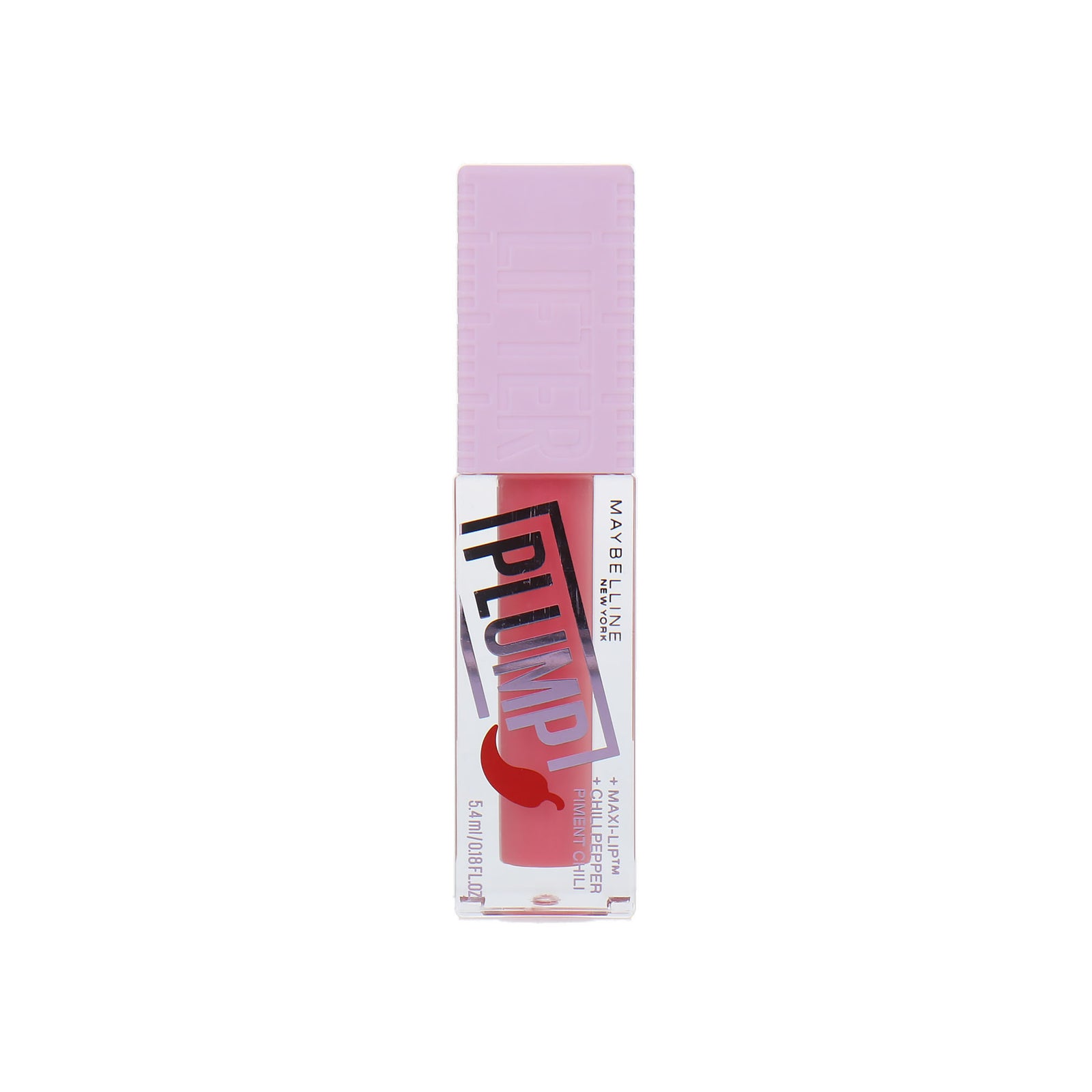 Maybelline Lifter Plump Chili Pepper Lipgloss - 001 Blush Blaze