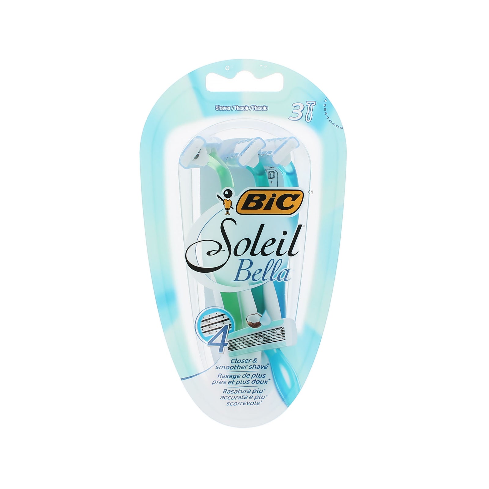 BIC Soleil Bella Razors (set van 4)