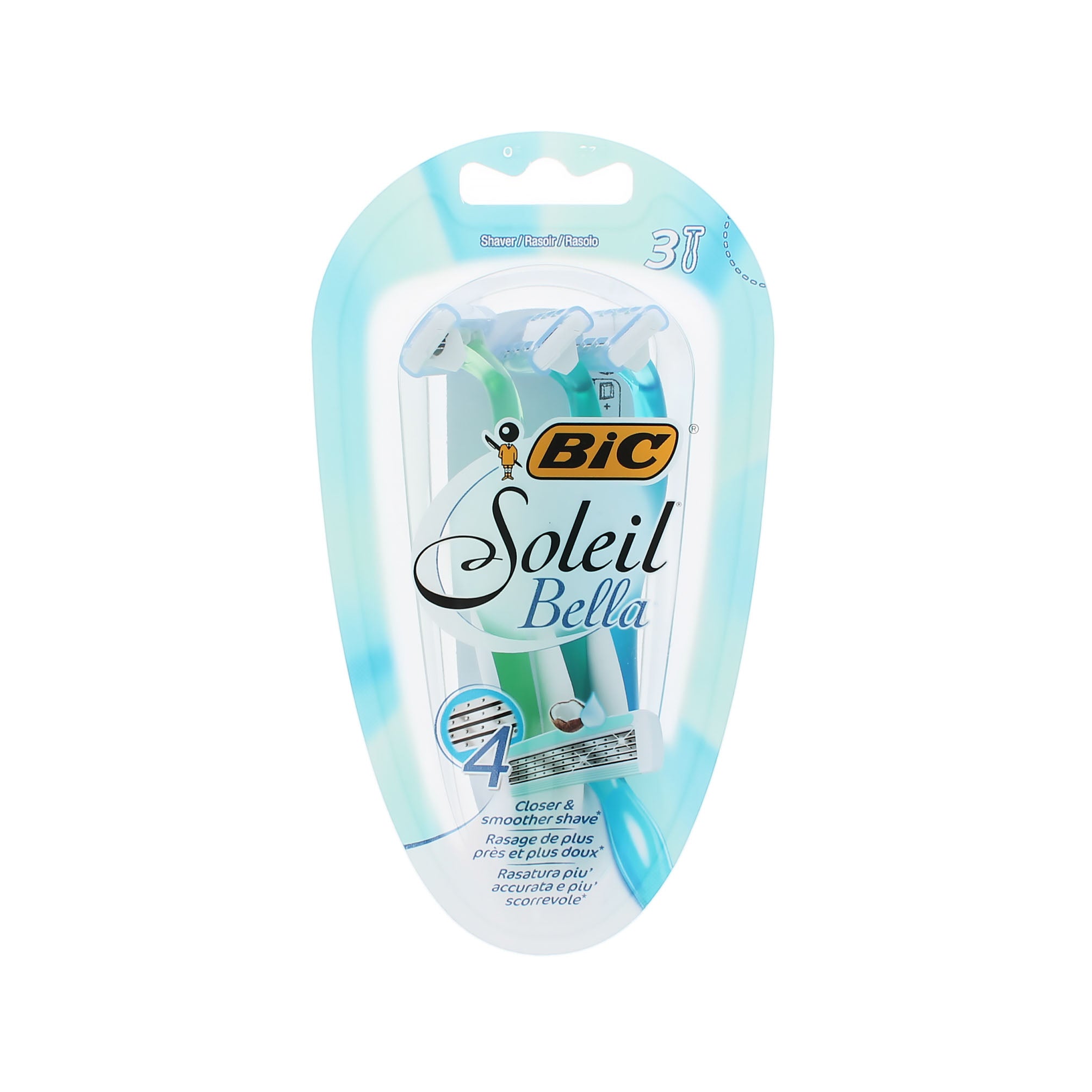 BIC Soleil Bella Razors (set van 4)