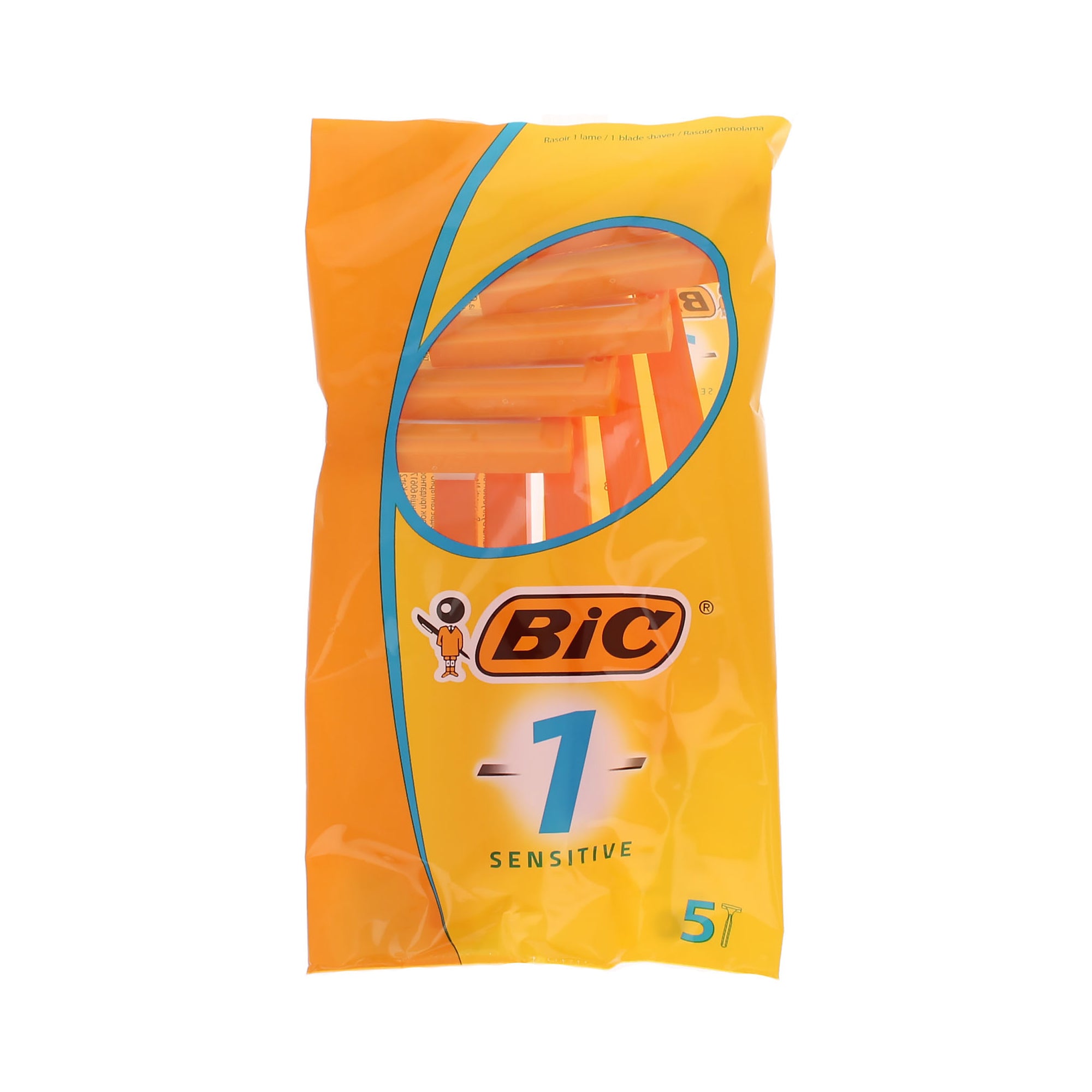 BIC Disposable Razors Sensitive Skin - 5 pieces