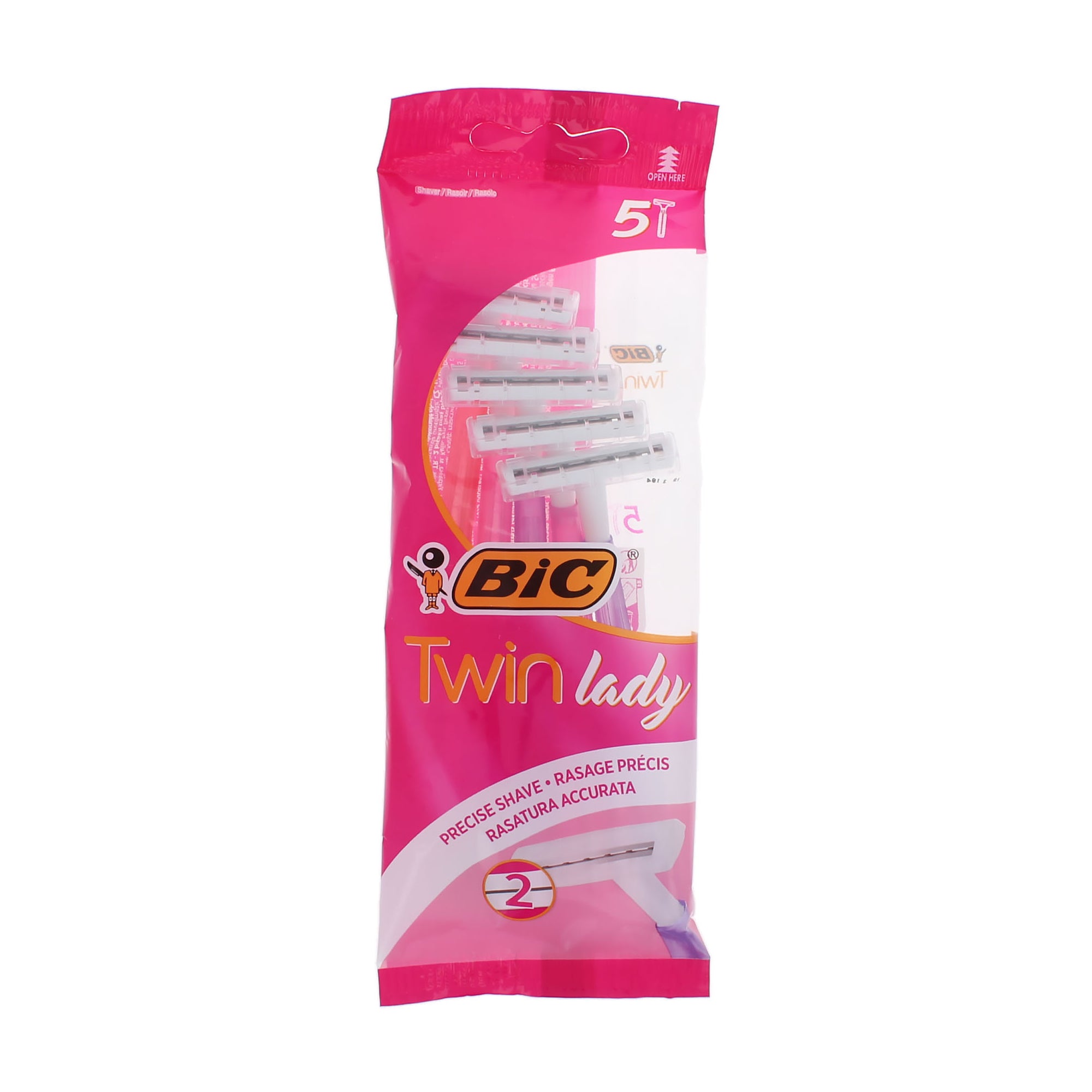 BIC Twin Lady Disposable Razors - 5 pieces