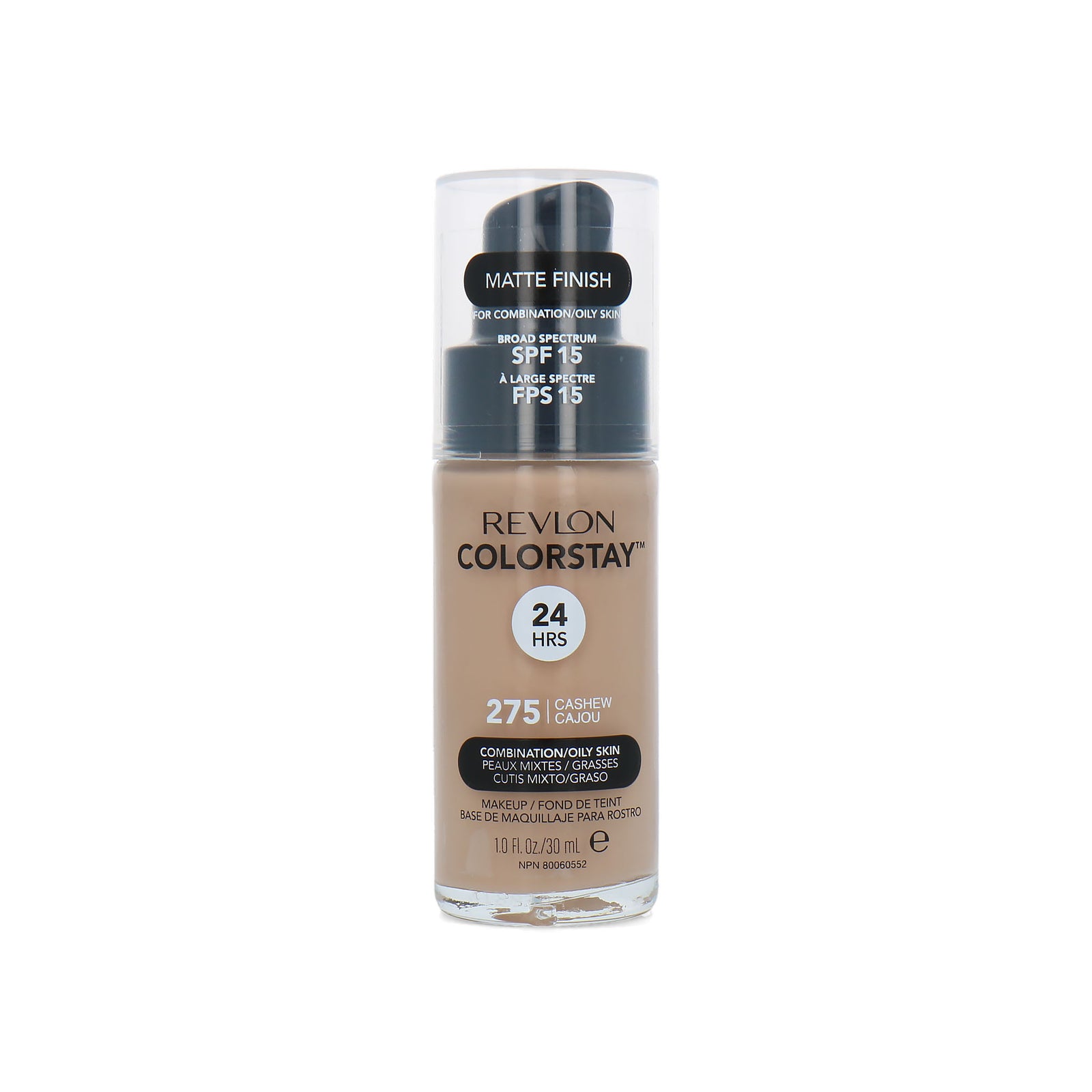 Revlon Colorstay Matte Finish Foundation - 275 Cashew (oily skin)