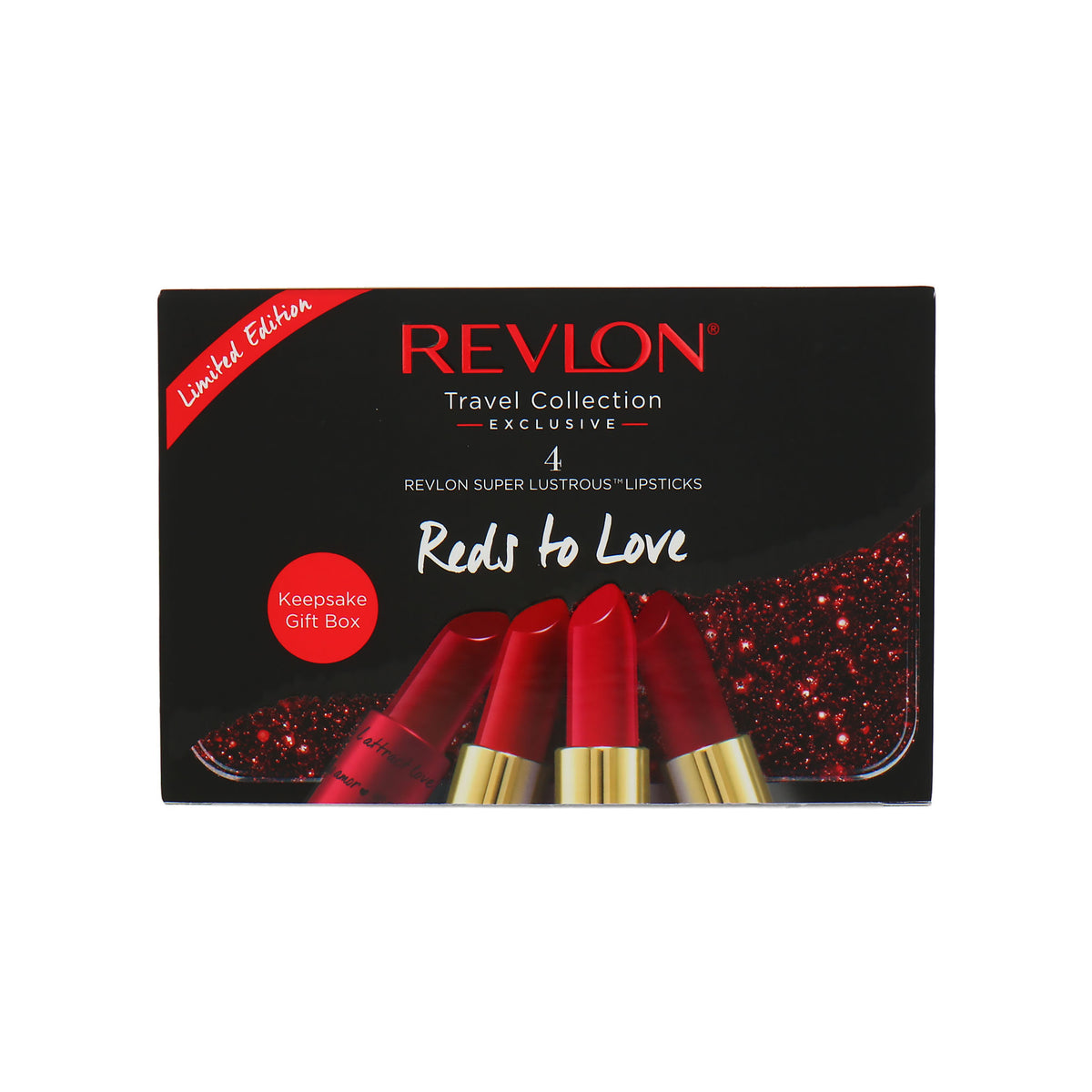 Revlon Super Lustrous Lipsticks Reds To Love Cadeauset