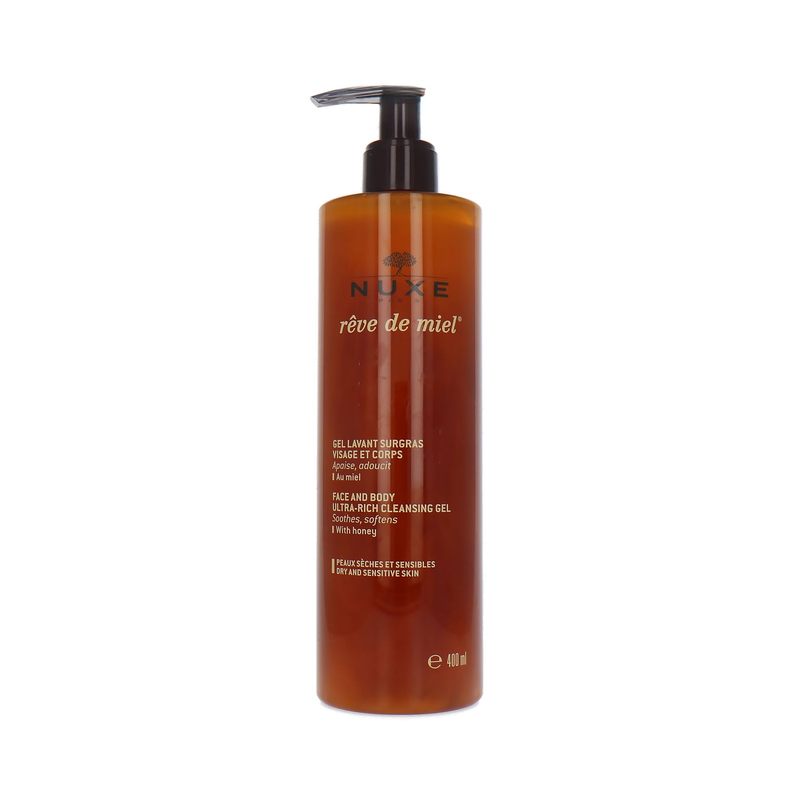 Nuxe Rêve de Miel Face And Body Cleansing Gel - 400 ml