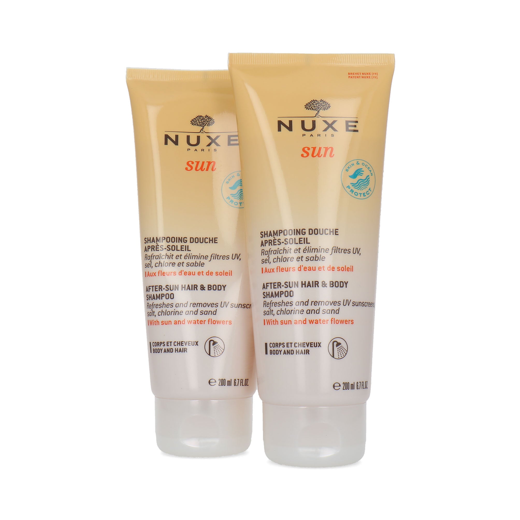 Nuxe Sun After Sun Hair & Body Shampoo - 2 x 200 ml
