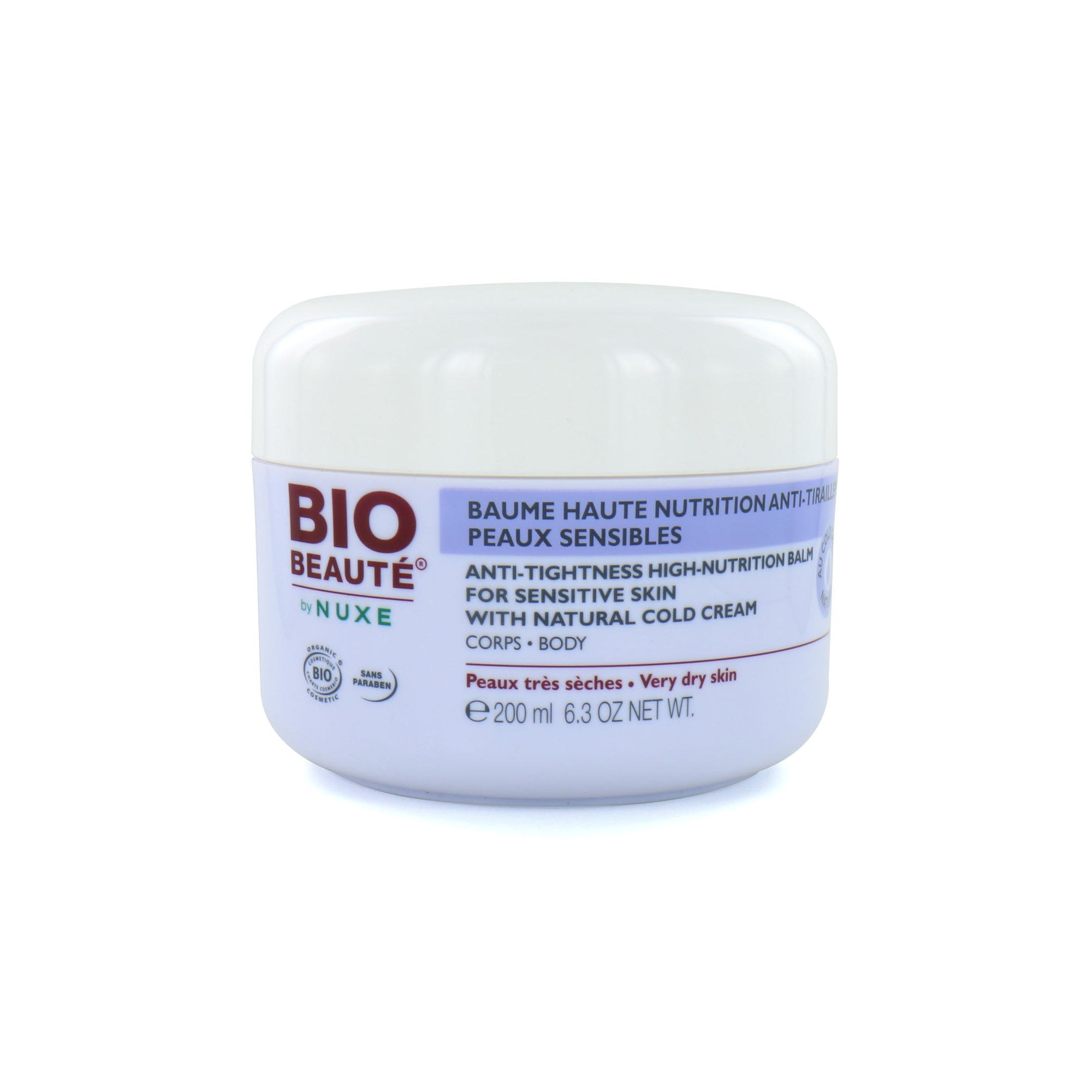 Nuxe Bio Beauté High Nutrition Body Cream - 200 ml (voor gevoelige huid)