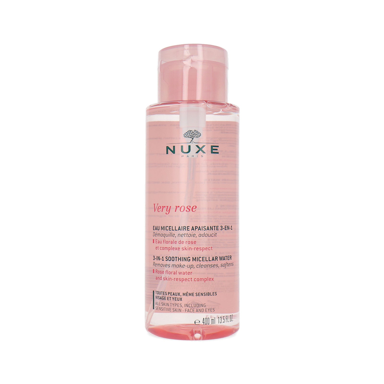 Nuxe Very Rose 3-in-1 Soothing Micellar Water - 400 ml