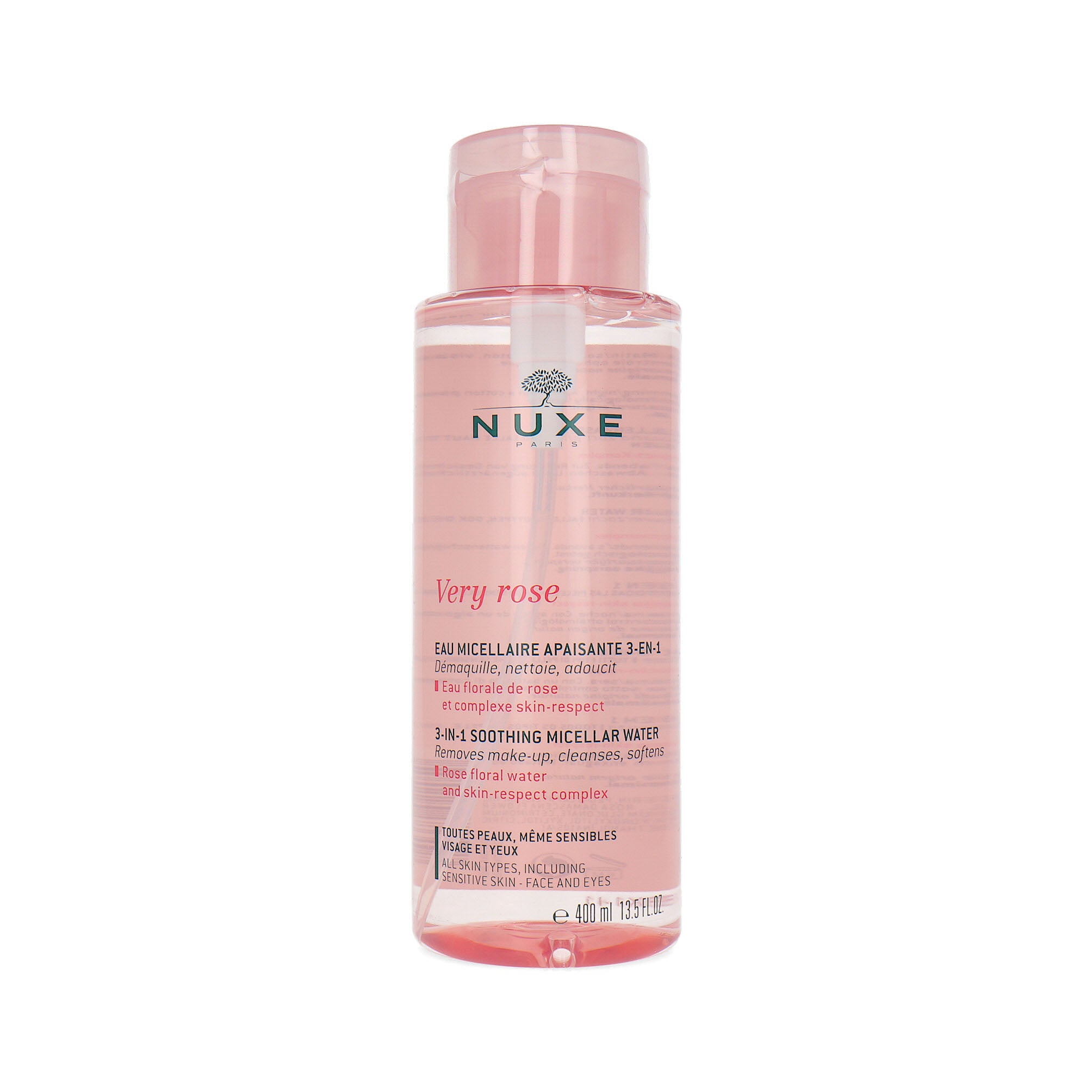 Nuxe Very Rose 3-in-1 Soothing Micellar Water - 400 ml