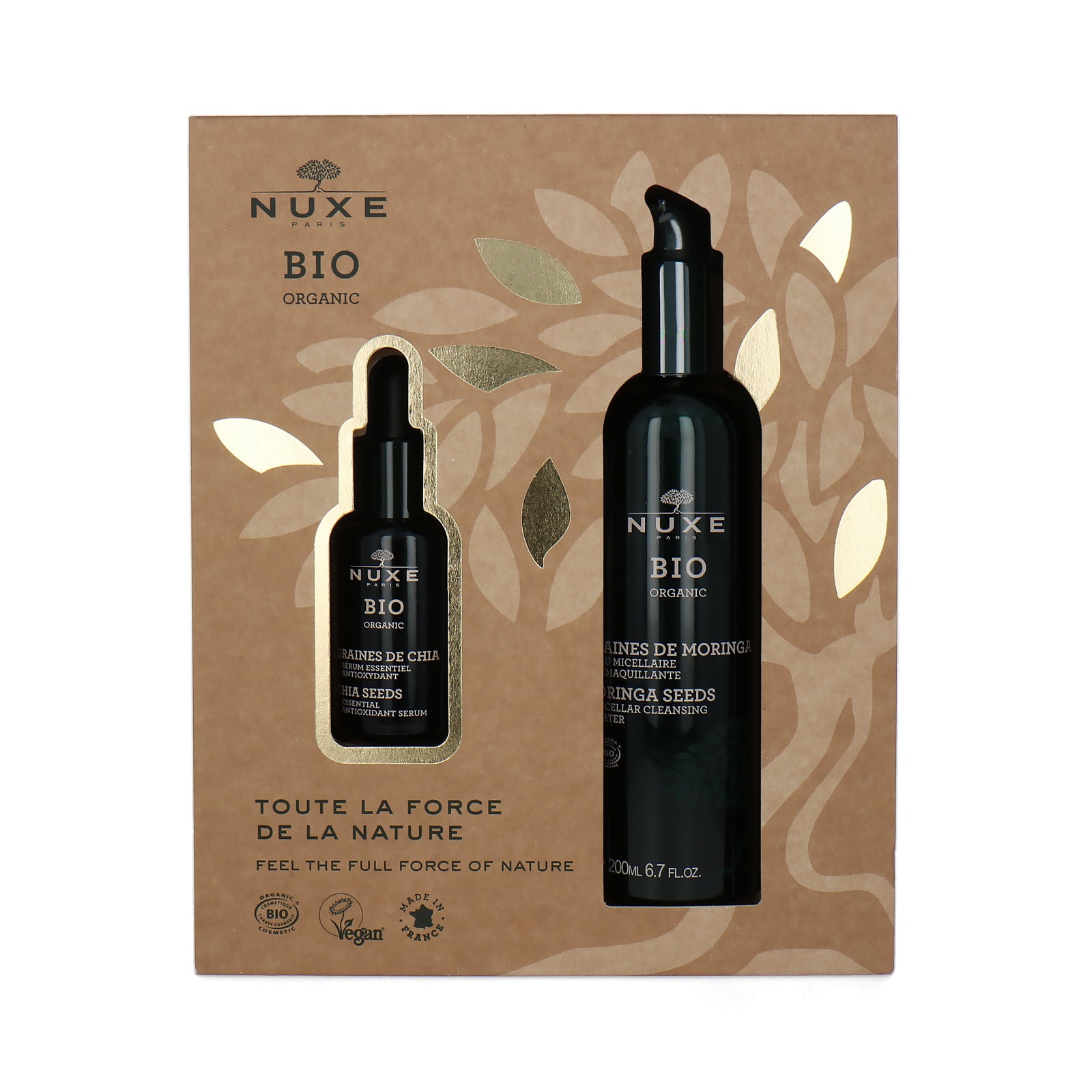Nuxe Bio Organic Feel The Force Of Nature Cadeauset - 230 ml