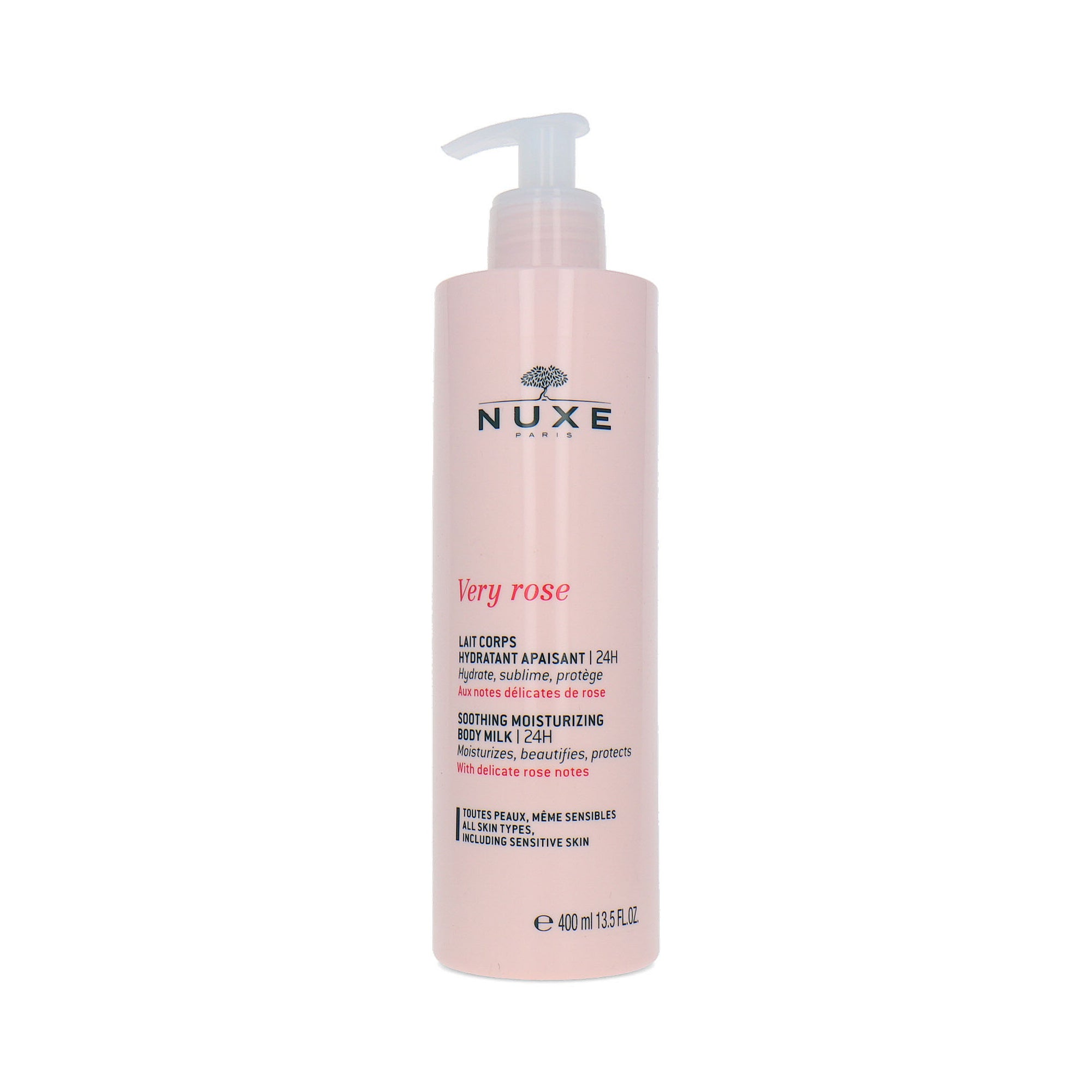 Nuxe Very Rose Beruhigende Feuchtigkeitsspendende Körpermilch - 400 ml