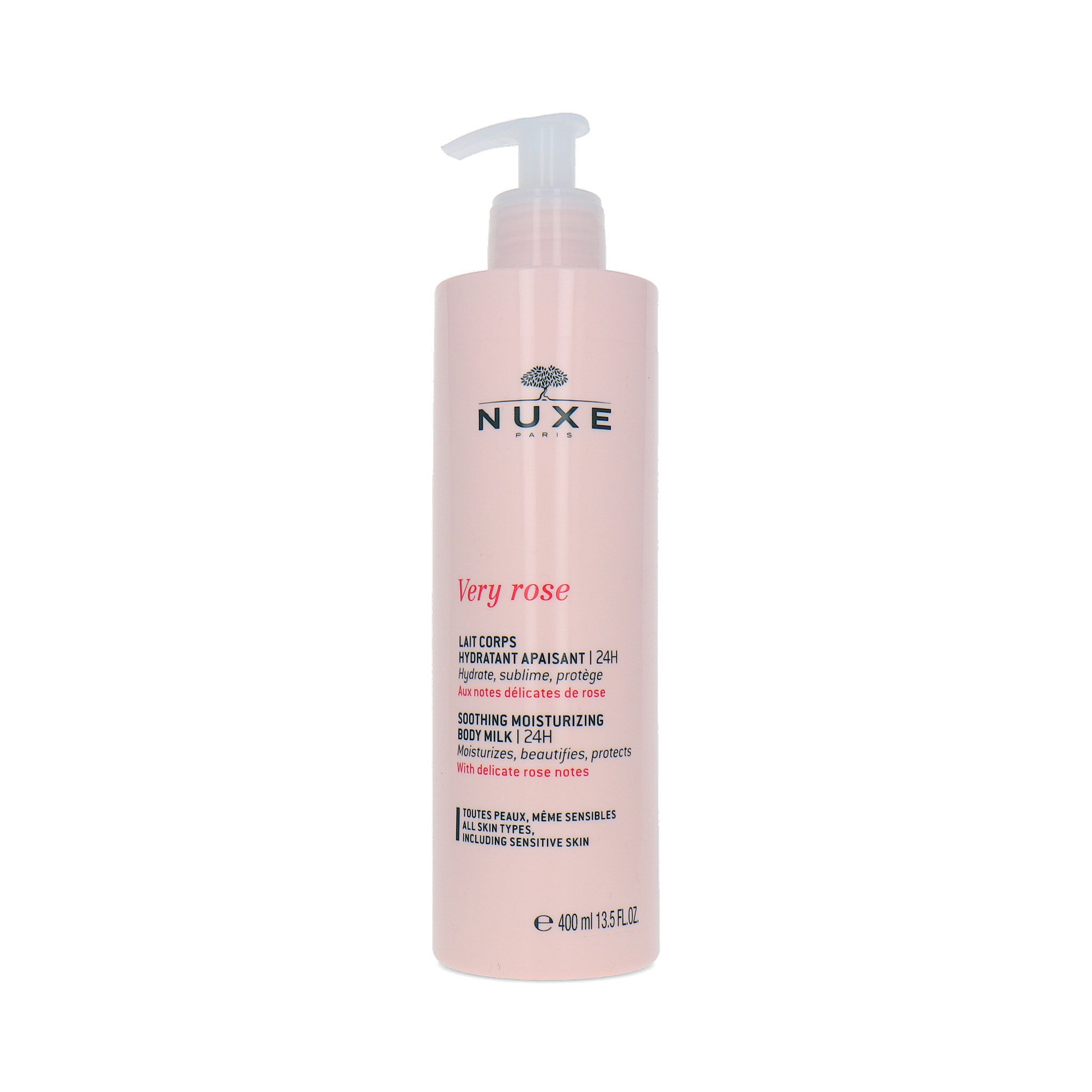 Nuxe Very Rose Beruhigende Feuchtigkeitsspendende Körpermilch - 400 ml