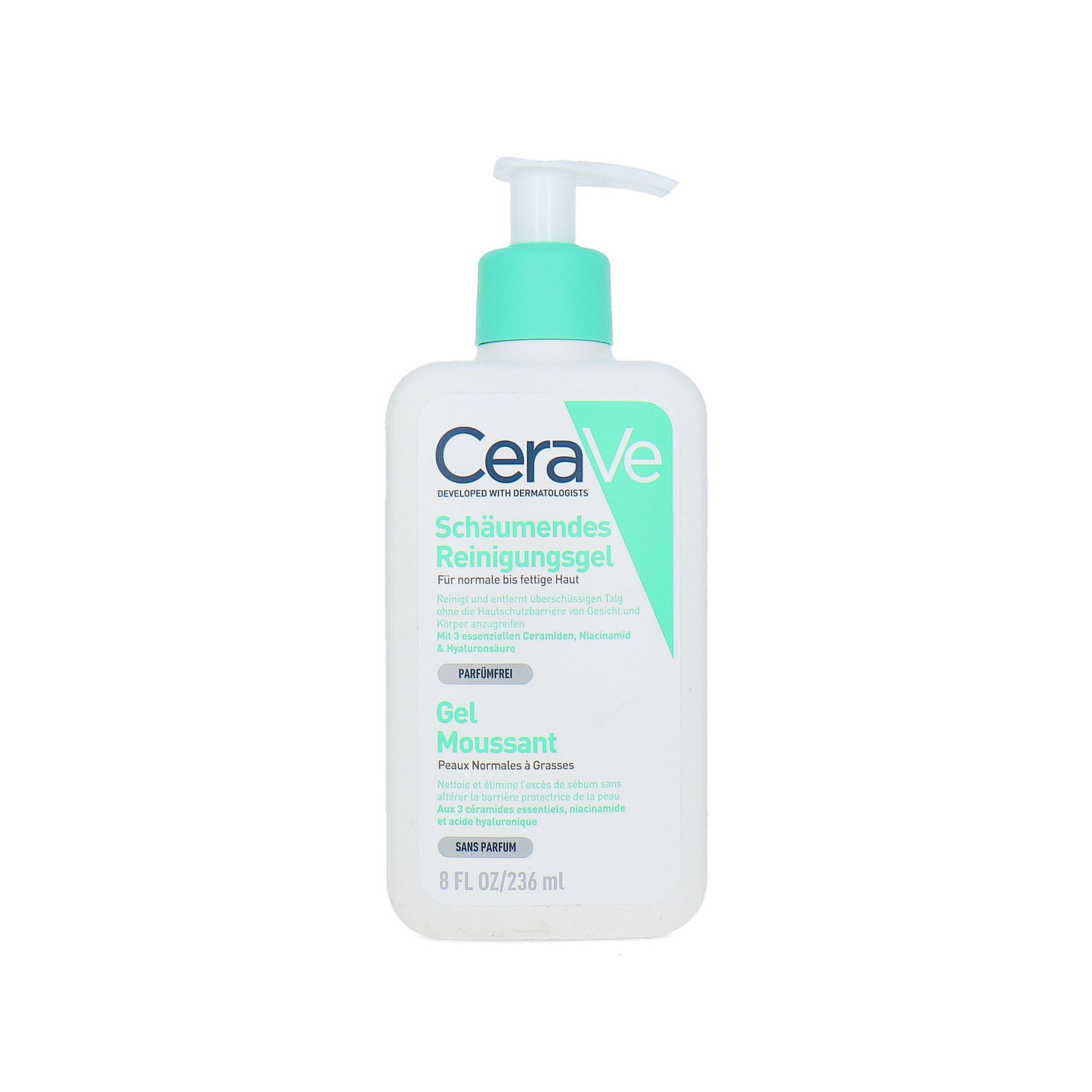 Cerave Foaming Gel - 236 ml (parfumvrij)