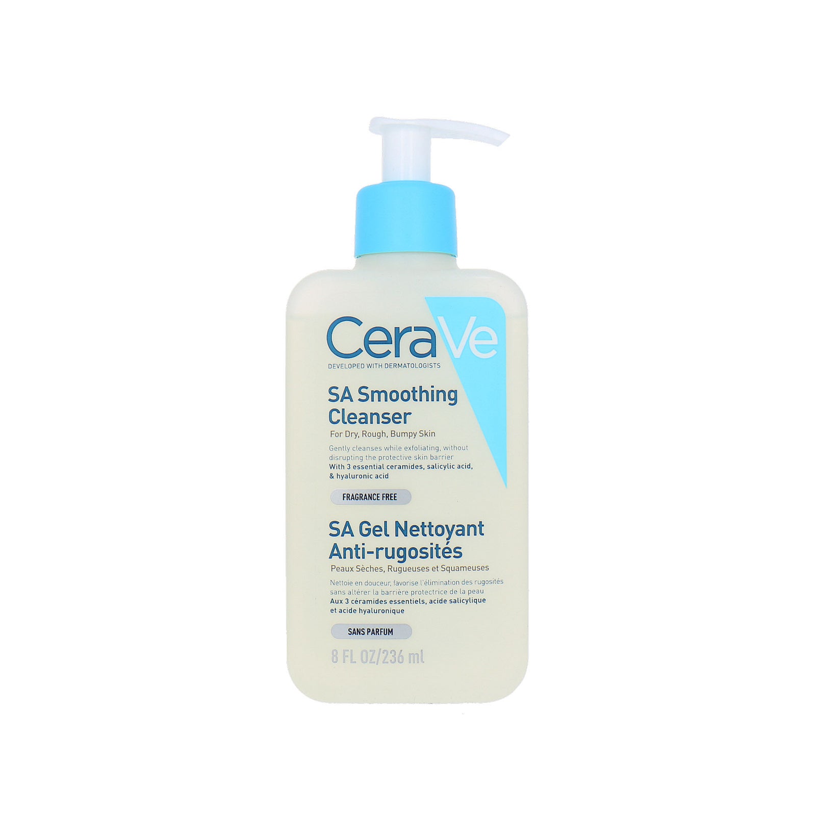 Cerave SA Smoothing Cleanser - 236 ml (parfumvrij)