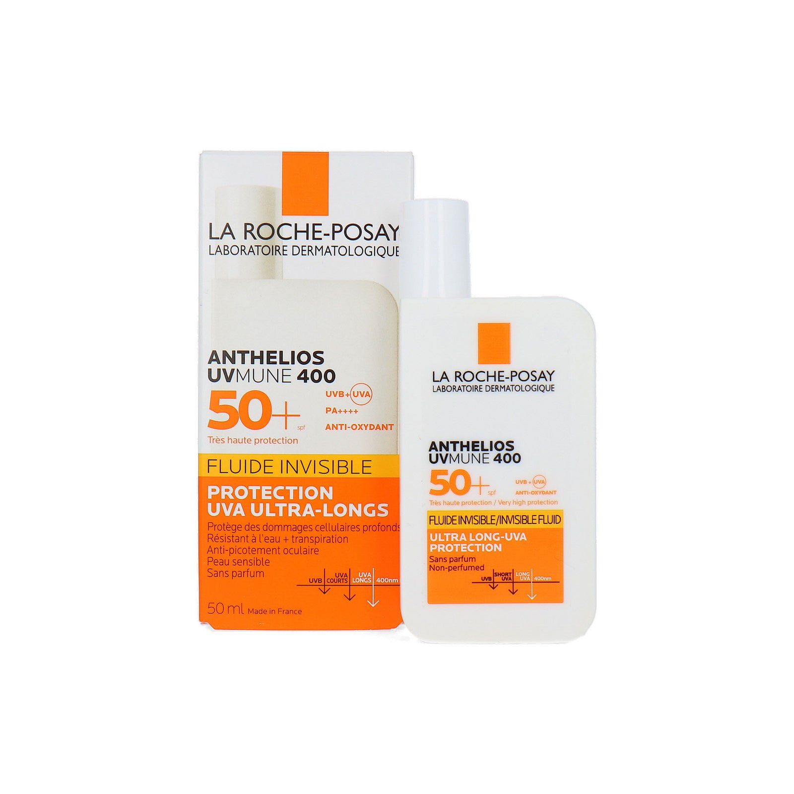 La Roche-Posay Anthelios UVMune 400 SPF 50+ Invisible Sun Protection - 50 ml