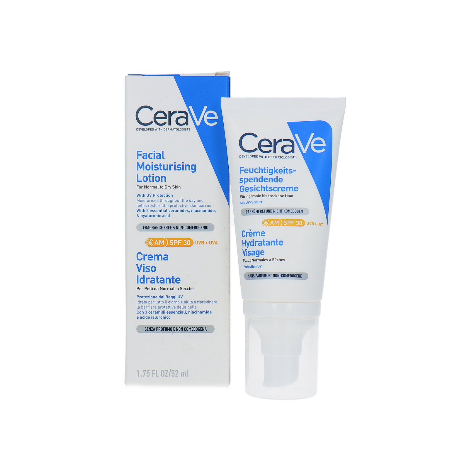 Cerave Facial Moisturising Lotion SPF 30 - 52 ml (parfumvrij)