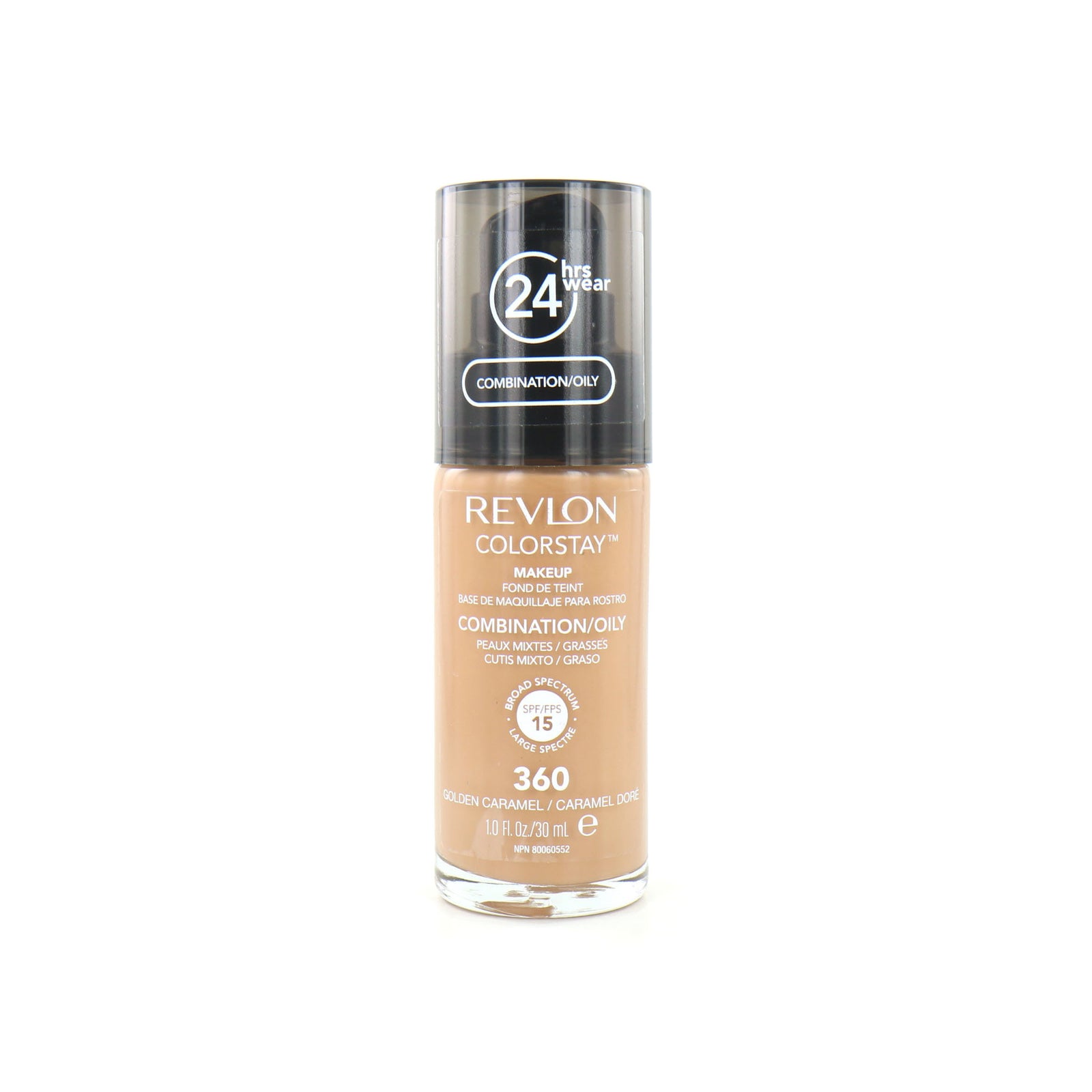 Revlon Colorstay Foundation With Pump - 360 Golden Caramel (Oily Skin)