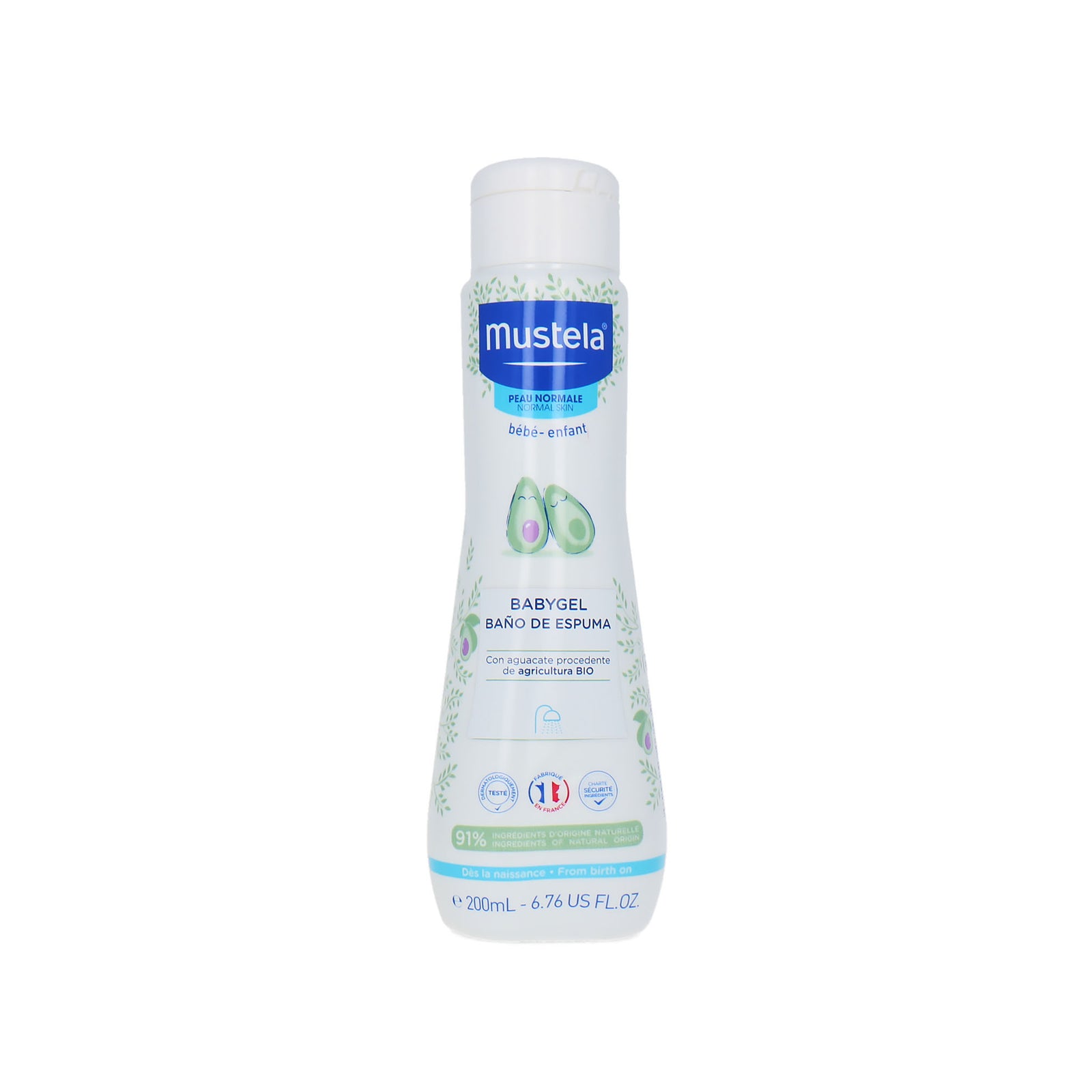 Mustela Babygel Bubble Bath - 200 ml
