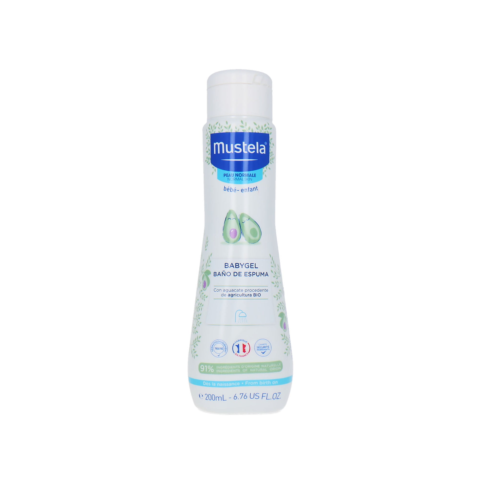 Mustela Babygel Bubble Bath - 200 ml