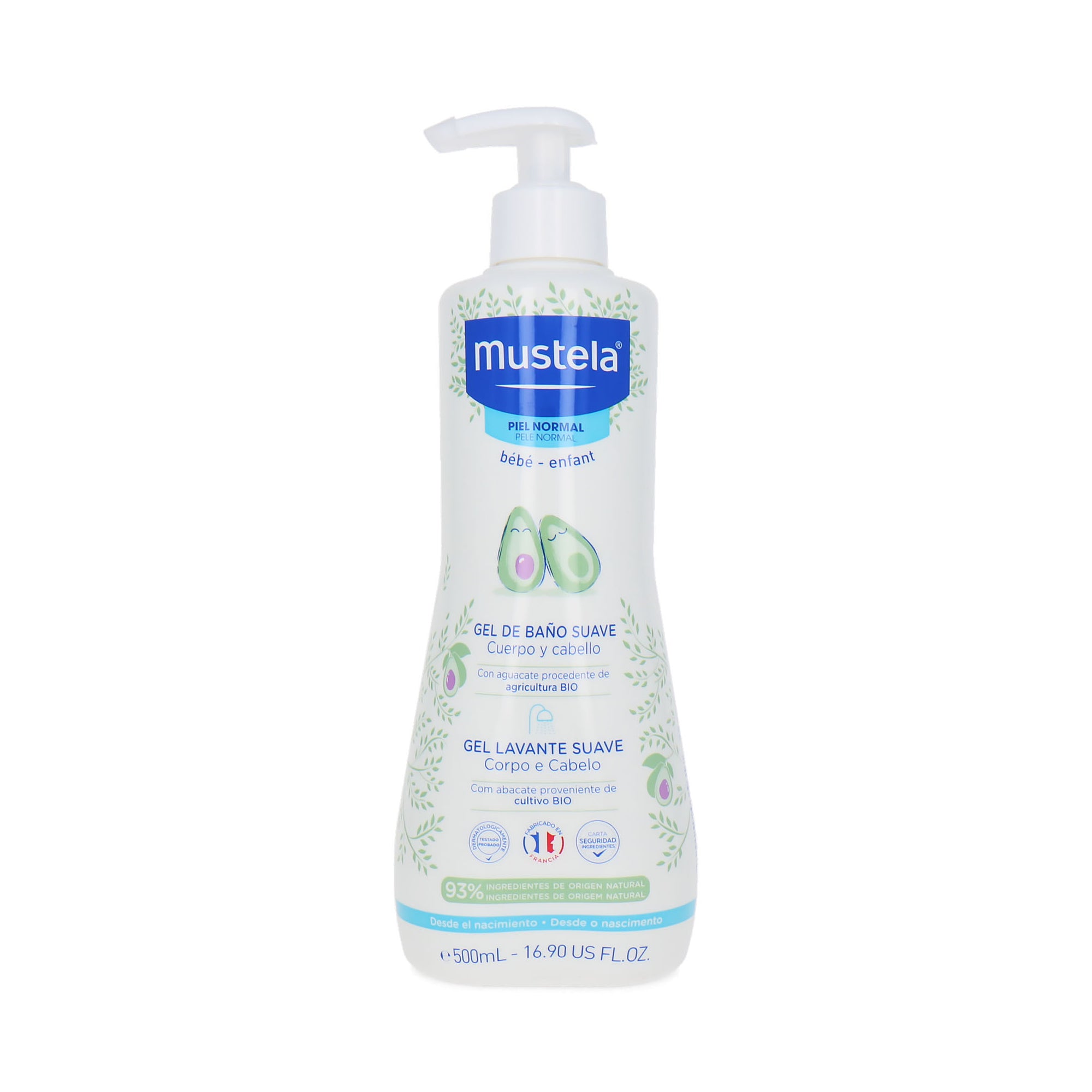 Mustela Body and Hair Bath Gel - 500 ml