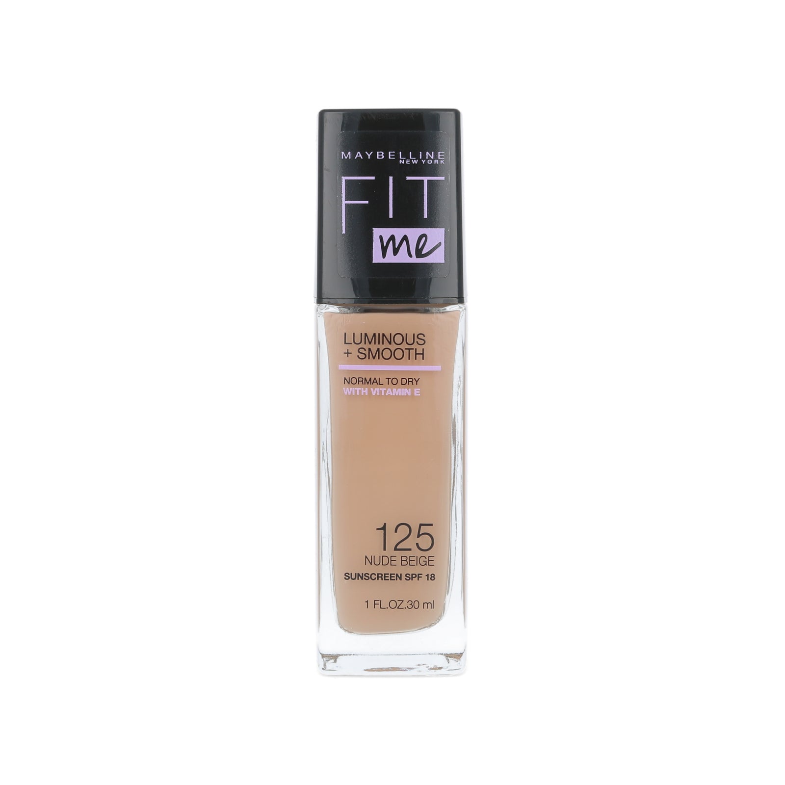 Maybelline Fit Me Luminous + Smooth Foundation - 125 Nude Beige