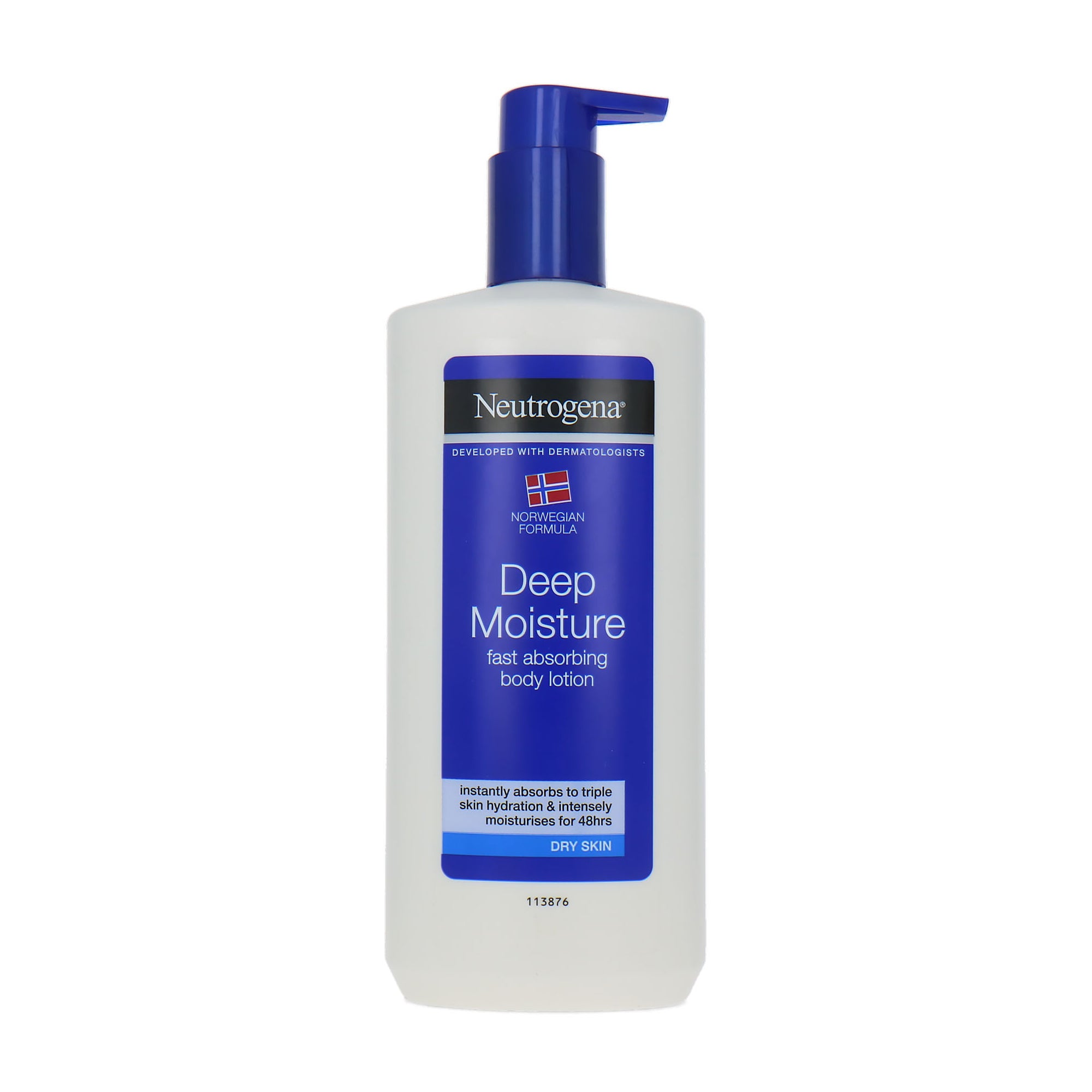 Neutrogena Deep Moisture Fast Absorbing Body Lotion - 400 ml (voor droge huid)